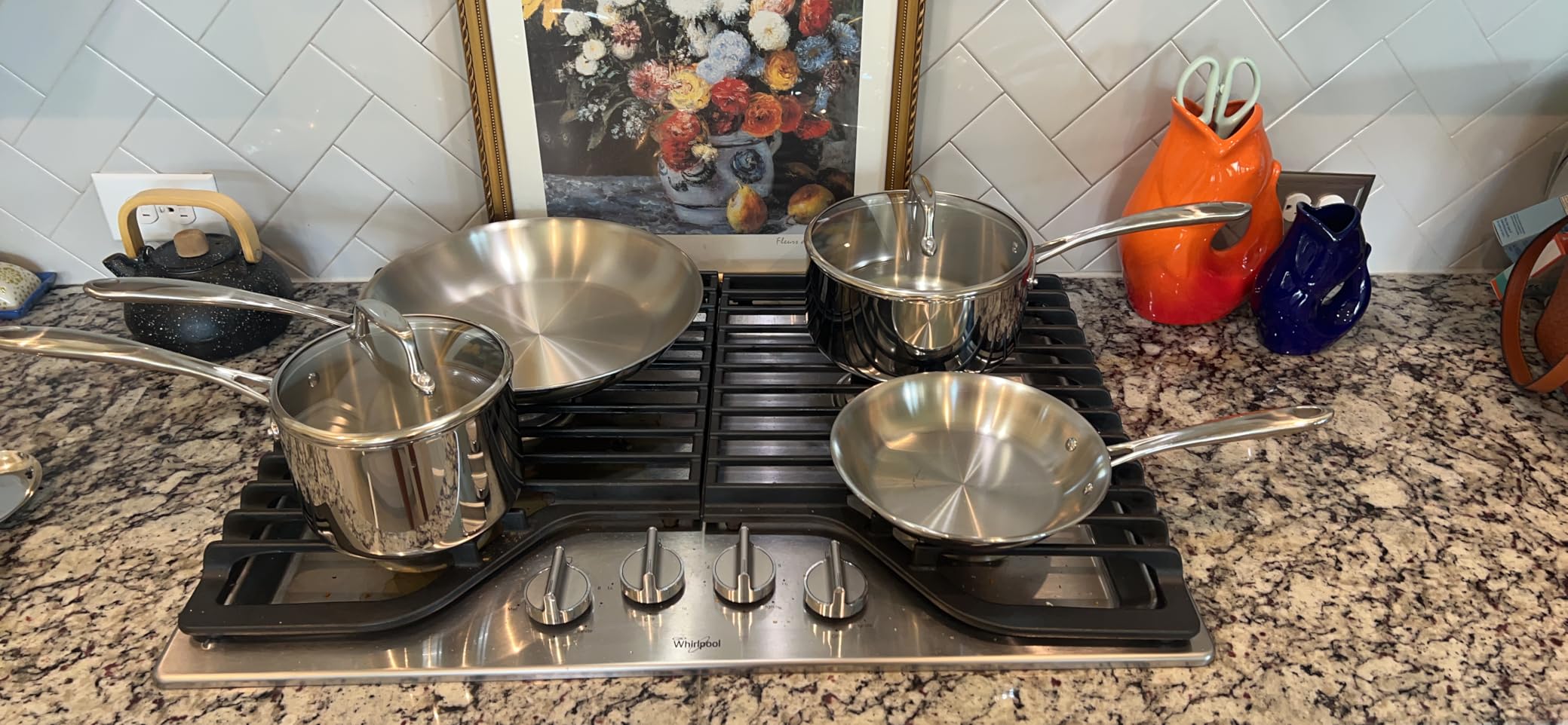 Tramontina Boston Tri-Ply Clad Stainless Steel 8-Pc Pots and Pans Set | Cookware Kitchen Set with Glass Lids, Induction-Ready, Dishwasher-Safe, NSF-Certified customer photo 1