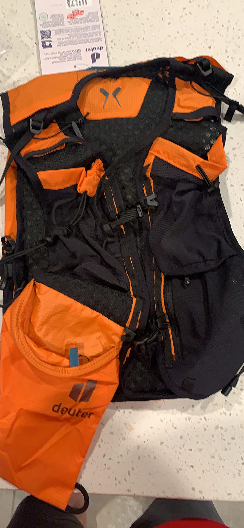 Deuter Ascender 7L Trail Running and Hiking Backpack - Black customer photo 1