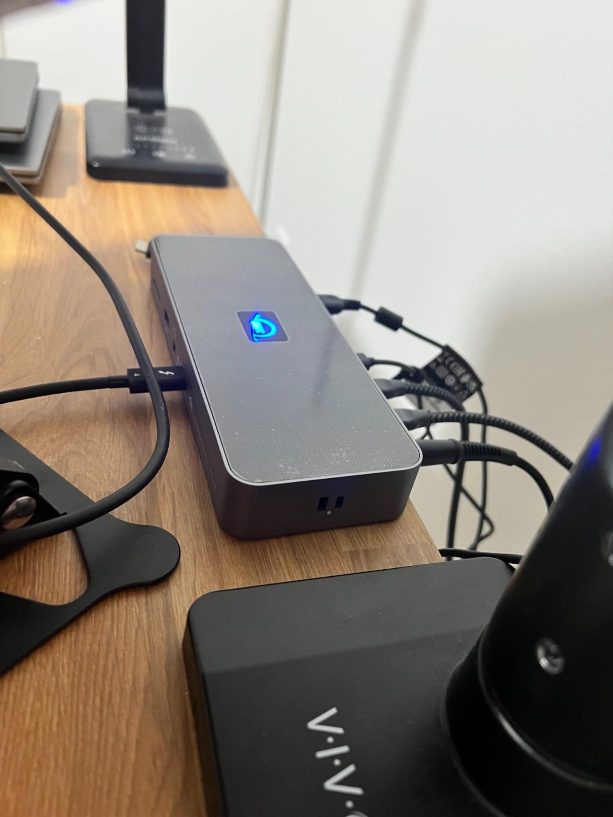 OWC 11-Port Thunderbolt Dock for Mac/PC with 96W PD and 3X Thunderbolt 4 | Thunderbolt 4 dock, 40Gb/s, 96W charging, 3x Thunderbolt 4, 3x USB A 10Gb/s, USB 2.0, 1GbE, SD UHS-II, 3.5mm audio customer photo 1