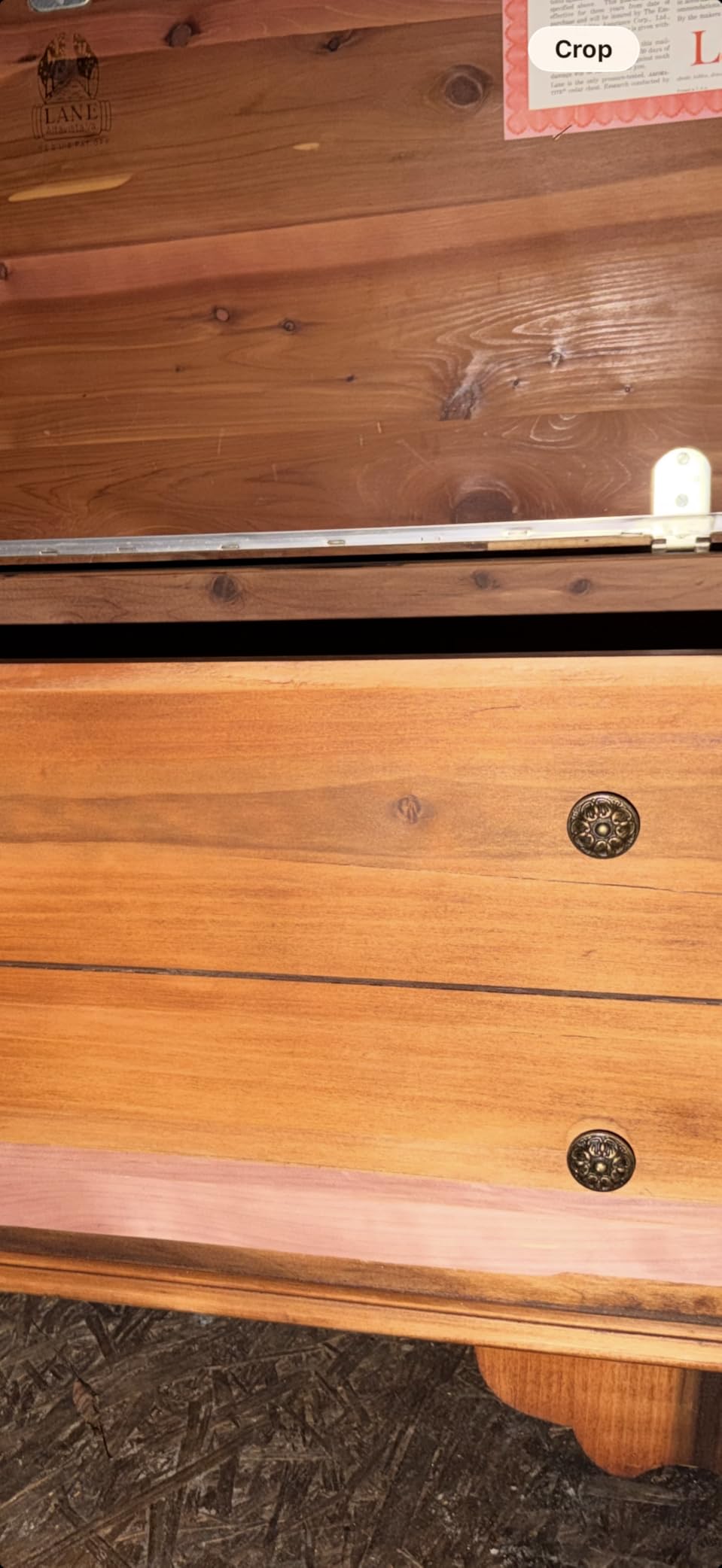 CEDAR ALPHA 2 Pcs Cedar Drawer and Closet Shelf Liner 72''x10'' - 180x24 cm 6 ft roll of 100% Red Cedar Veneer with Mild Cedar Wood Scent customer photo 1