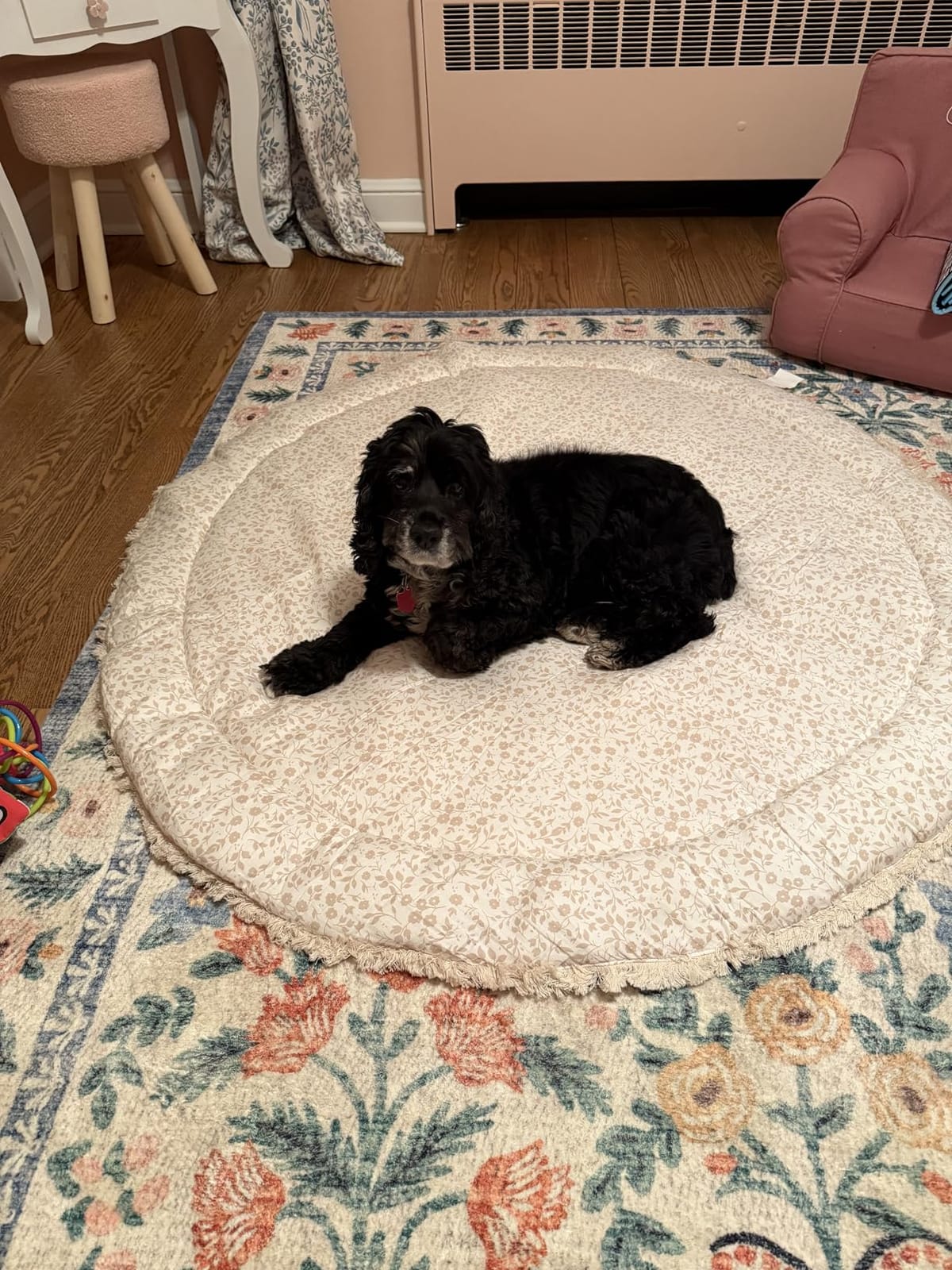 MakeMake Organics GOTS Certified Organic Cotton Play Mat (Round 48
