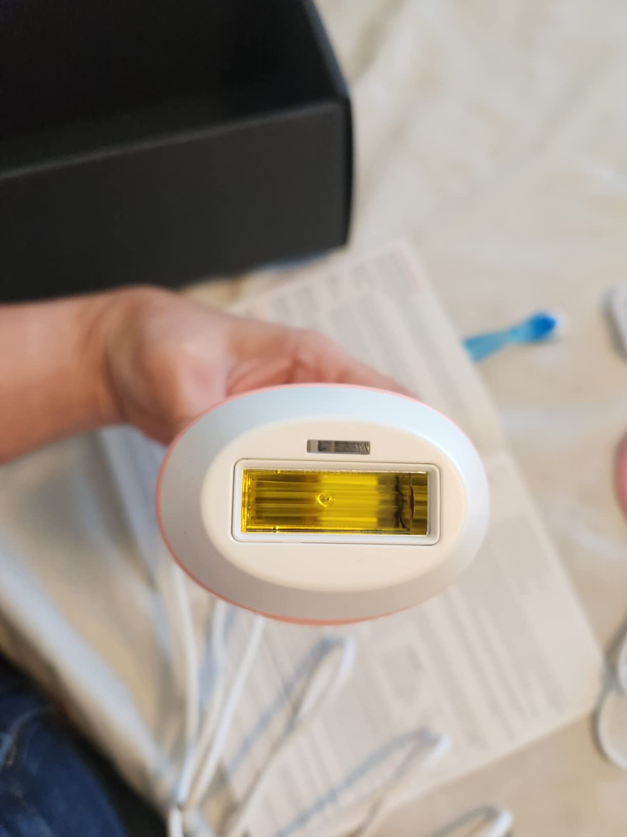 IPL at Home Laser Hair Removal for Women and Men, Silk Expert Mini PL1014 with Venus Razor, Permanent Visible Hair Reduction in Hair Regrowth for Body & Face, Corded customer photo 2