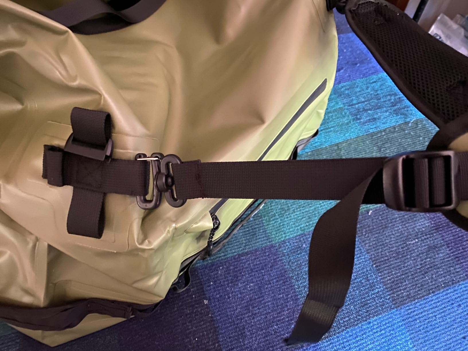 Large Waterproof Duffel Bag - 60L/80L Dry Bag Backpack | Detachable Backpack Straps; Multi-Pockets; Roll-Top with Hook-and-Loop Closure; Motorcycle, Kayaking, Gym, Beach, Boating customer photo 2