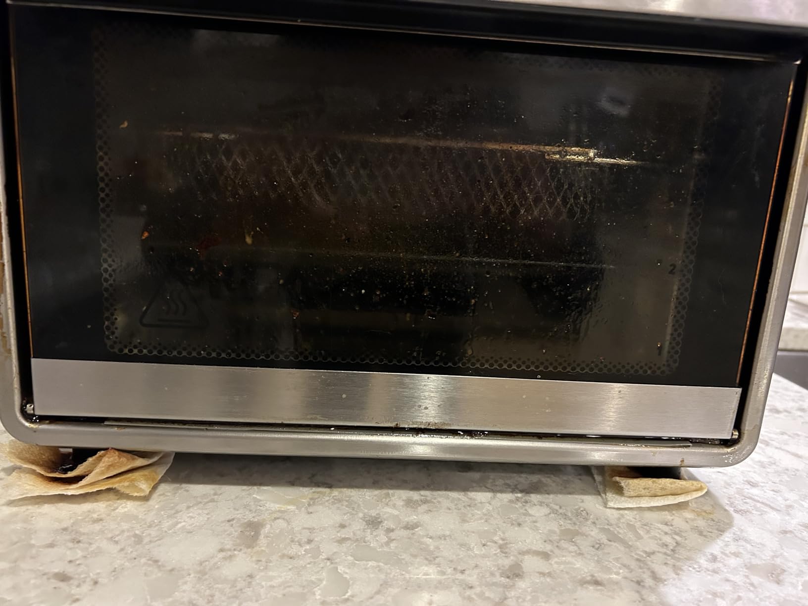 Kalorik MAXX Digital 16-Quart Air Fryer Oven, 9-in-1 Countertop Toaster Oven and Air Fryer Combo, 21 Smart Presets, 9 Easy-to-Clean Accessories, 1600W, Stainless Steel, AFO 50932 OW customer photo 2