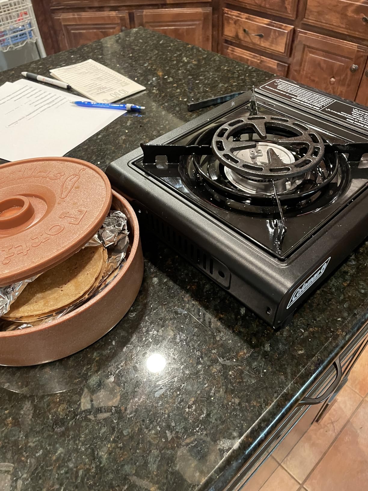 Coleman Classic 1-Burner Butane Stove, Portable Camping Cooktop with Carry Case & InstaStart Ignition, Adjustable Burner with 7650 BTUs of Power for Camping, Grilling, Tailgating, & More customer photo 2