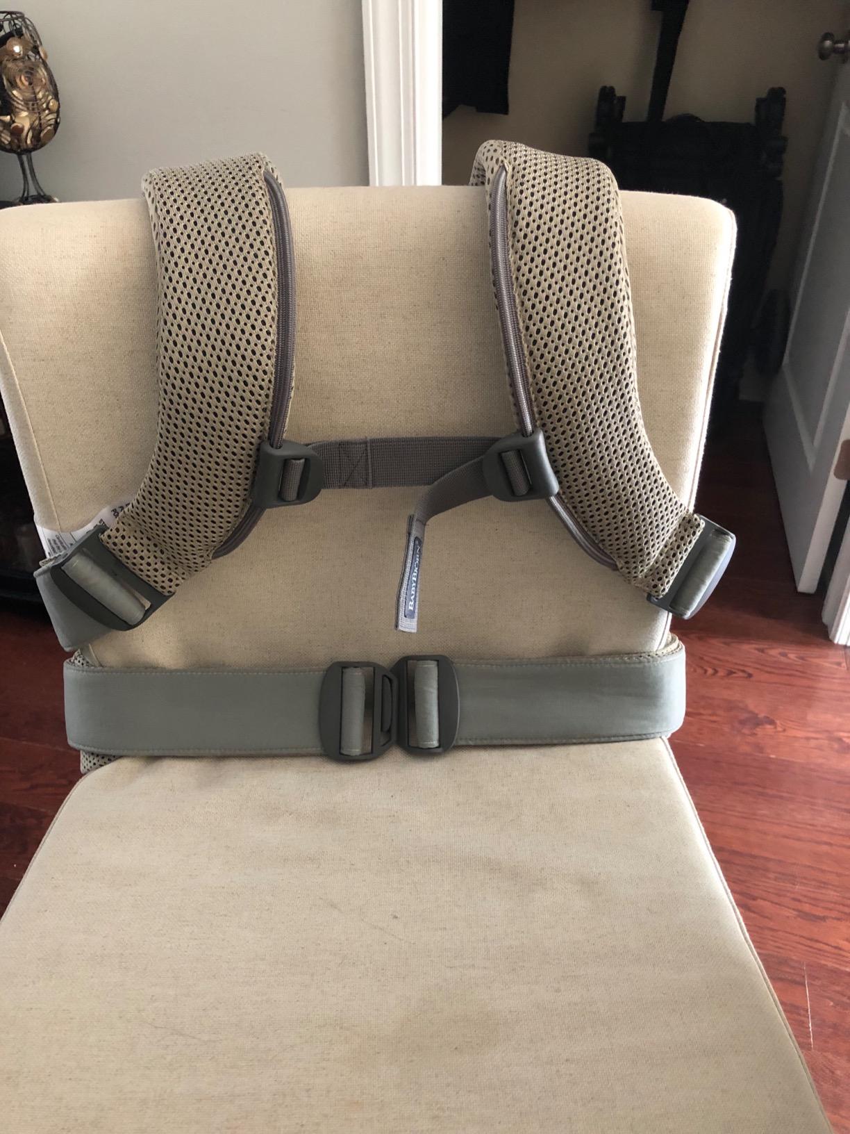 BabyBjorn Baby Carrier One Air, 3D Mesh, Anthracite/Leopard customer photo 1