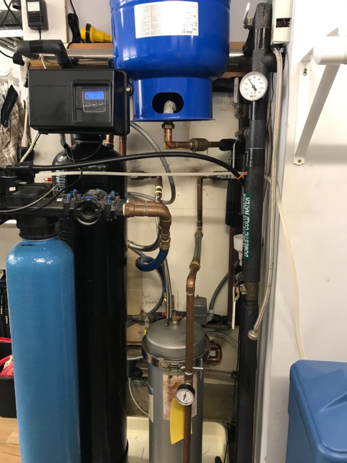 iSpring WCFM400K Whole House Iron and Manganese Water Filter System, Digital Control with Automatic Regeneration & Air Injection, Set & Forget Design customer photo 2