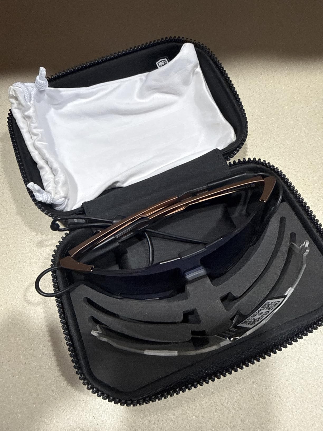 100% HYPERCRAFT Sport Performance Frameless Sunglasses customer photo 2