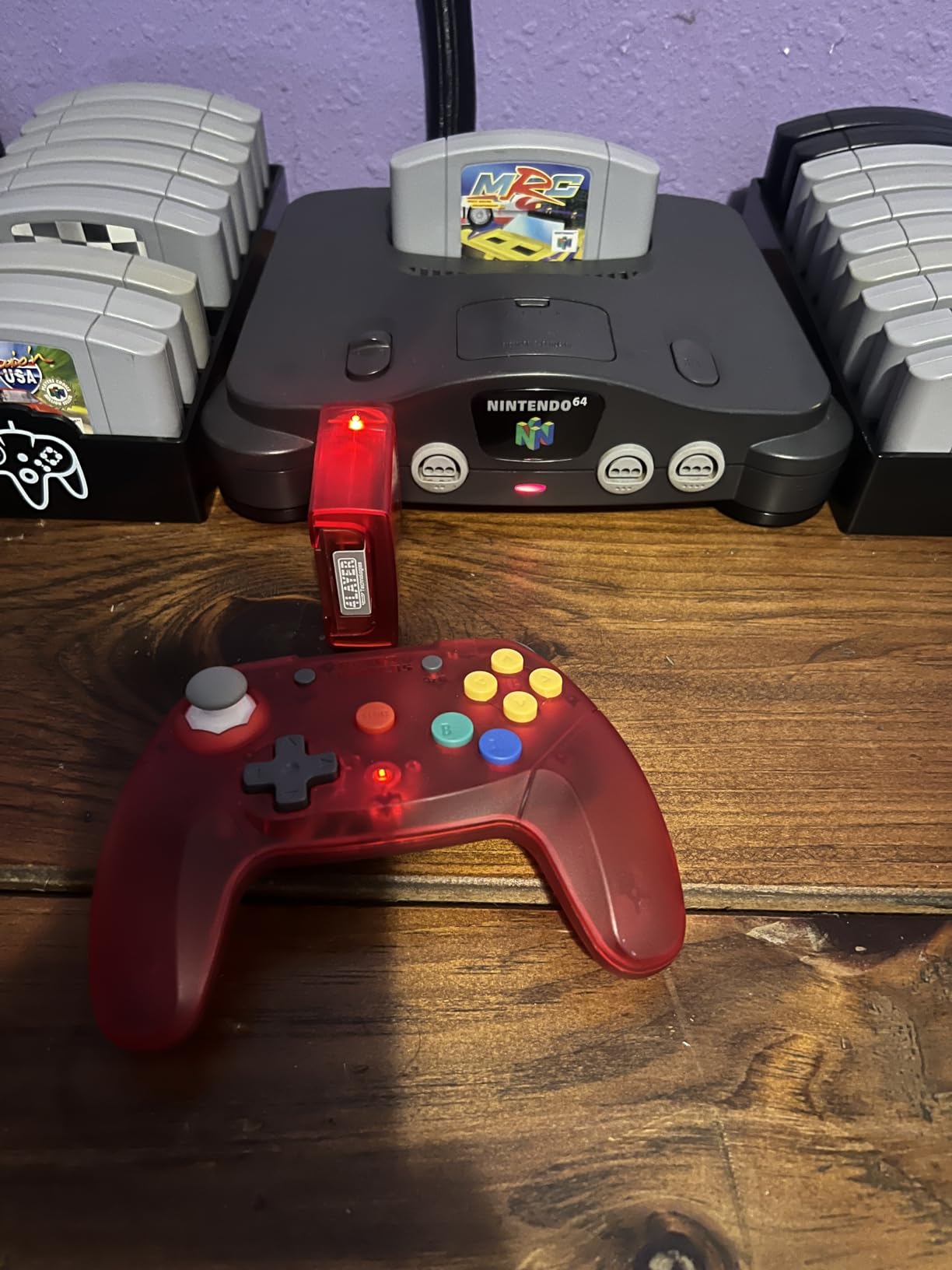 Retro Fighters Brawler64 Wireless Edition N64 Controller - Nintendo 64 - Smoke Grey customer photo 2