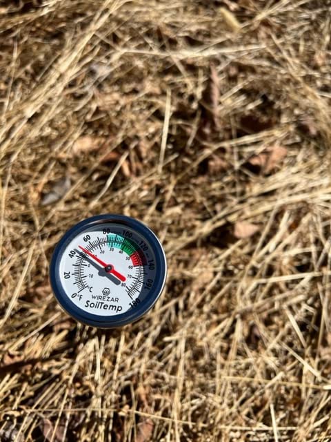 Soil Thermometer, 5 Inch Stainless Steel Stem, Waterproof, Easy-to-Read customer photo 1