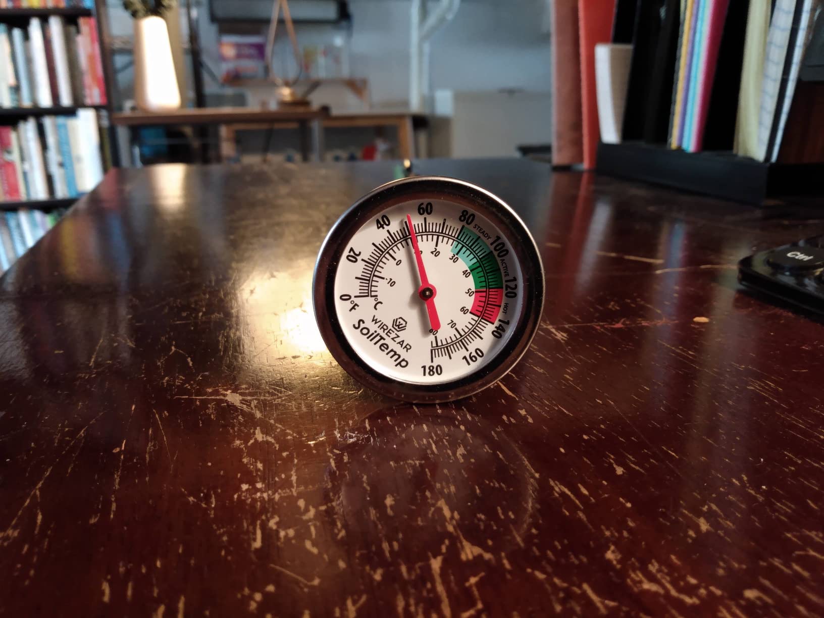 Soil Thermometer, 5 Inch Stainless Steel Stem, Waterproof, Easy-to-Read customer photo 2