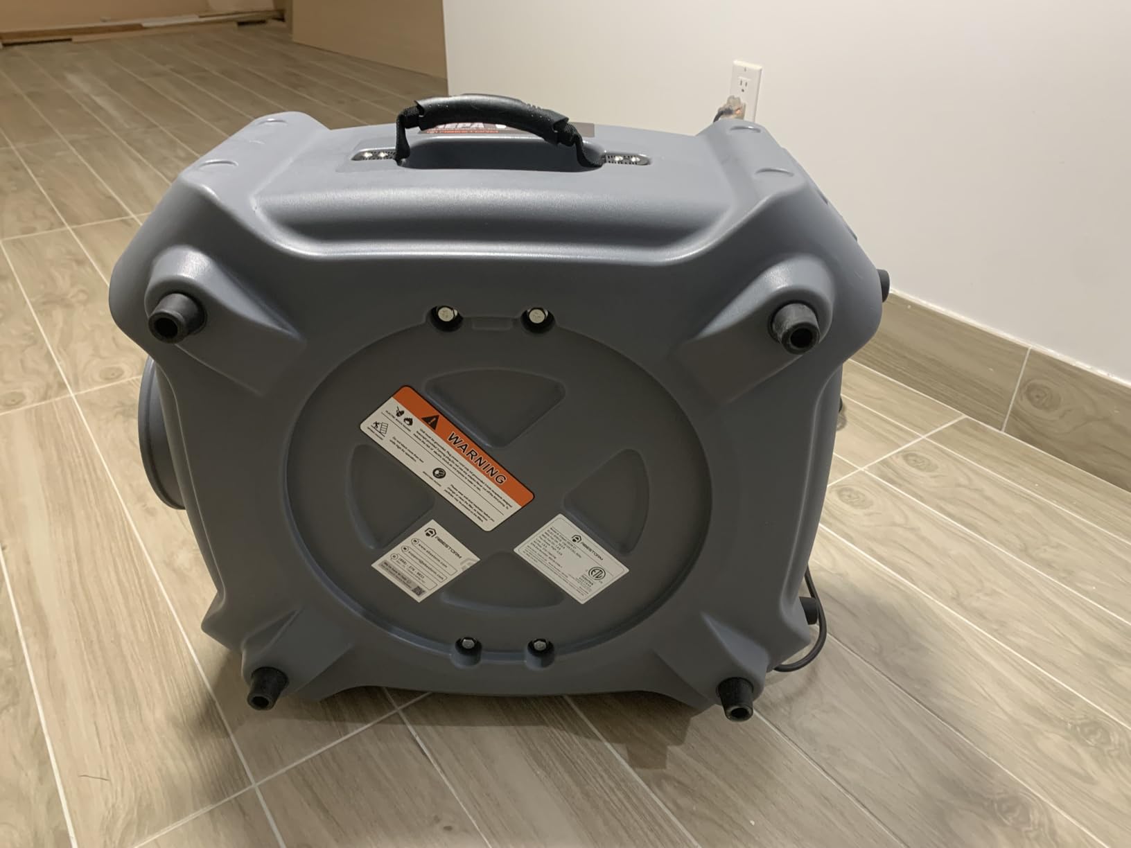 Abestorm Air Scrubber with MERV-10 & HEPA/Activated Carbon Filter, 750, V1 customer photo 2
