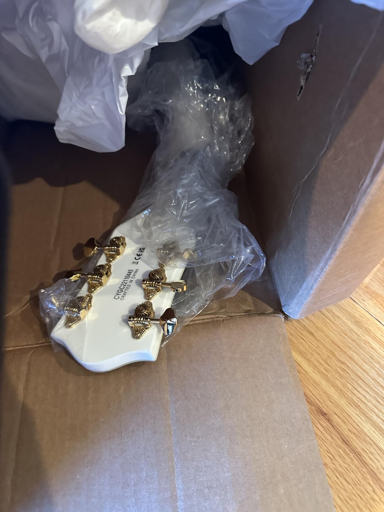G5422TG Electromatic Classic Hollowbody Double-Cut with Bigsby - Snowcrest White customer photo 2