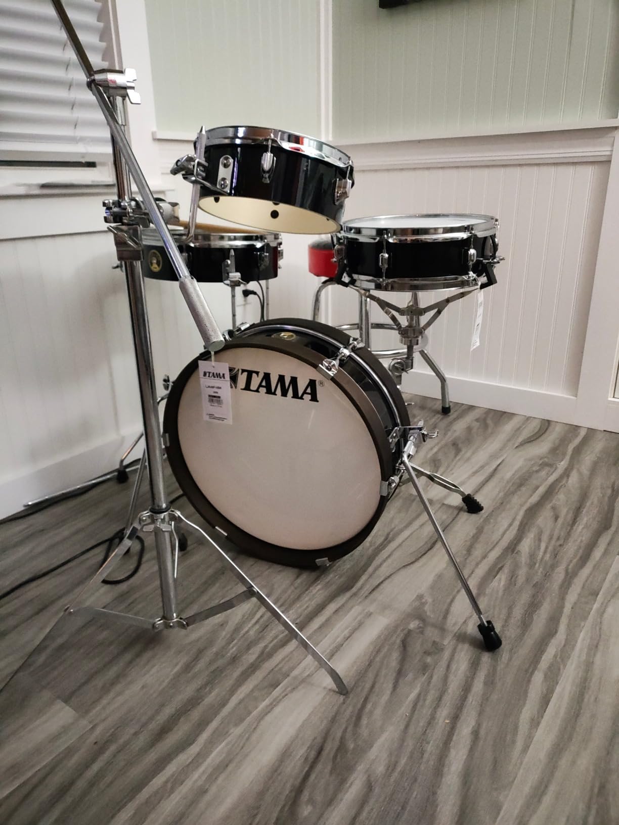 Tama Club-JAM Pancake LJK48P 4-piece Shell Pack with Snare Drum - Hairline Black customer photo 1