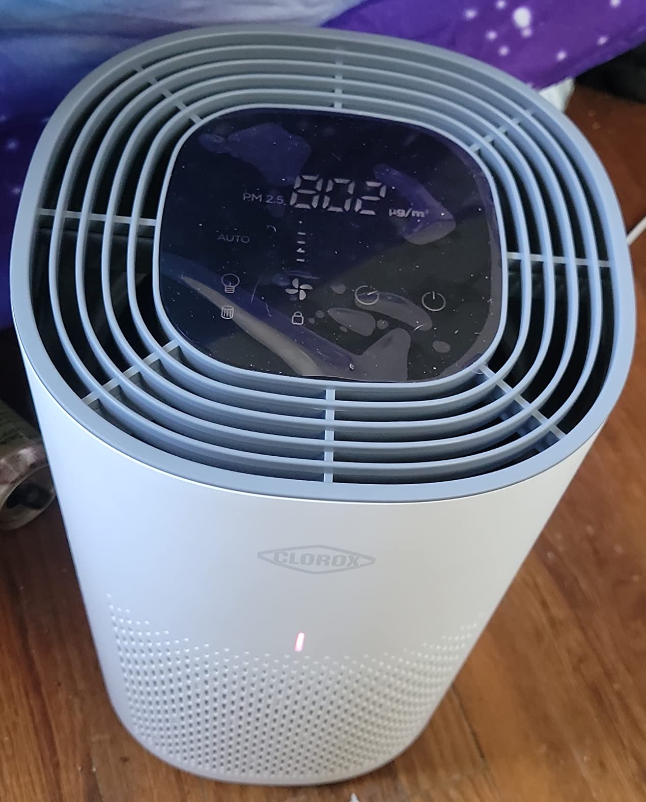 Clorox Medium Room Air Purifiers for Bedroom Home, True HEPA Filter | 1,000 Sq Ft | Reduces 99.9% of Mold, Viruses, Wildfire Smoke, Allergens, Pet Allergies, Dust | Auto Mode | Whisper Quiet customer photo 2