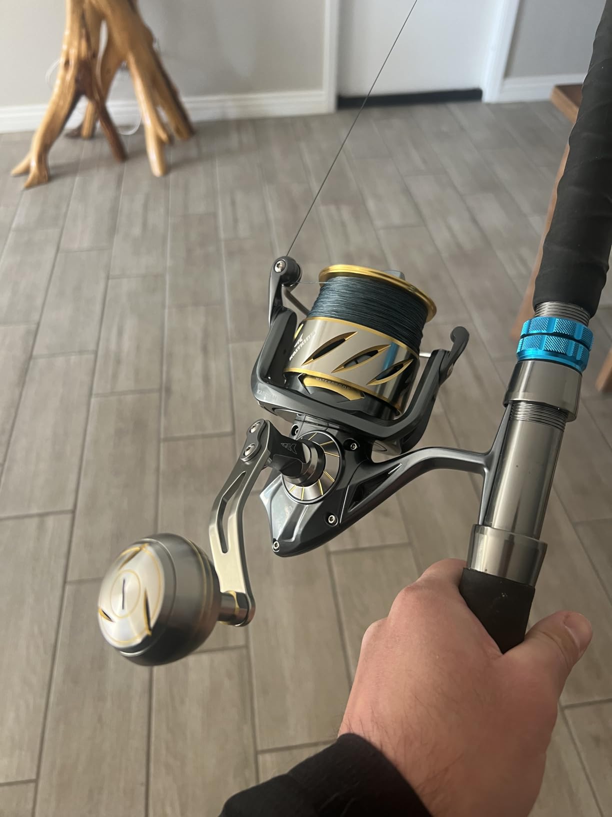 KastKing Kapstan & Elite Saltwater Spinning Fishing Reels | Max Drag: 55 lb, Aluminum Frame, IPX6 Waterproof, Corrosion-Resistant Bearing System, Big Game, For Saltwater customer photo 2