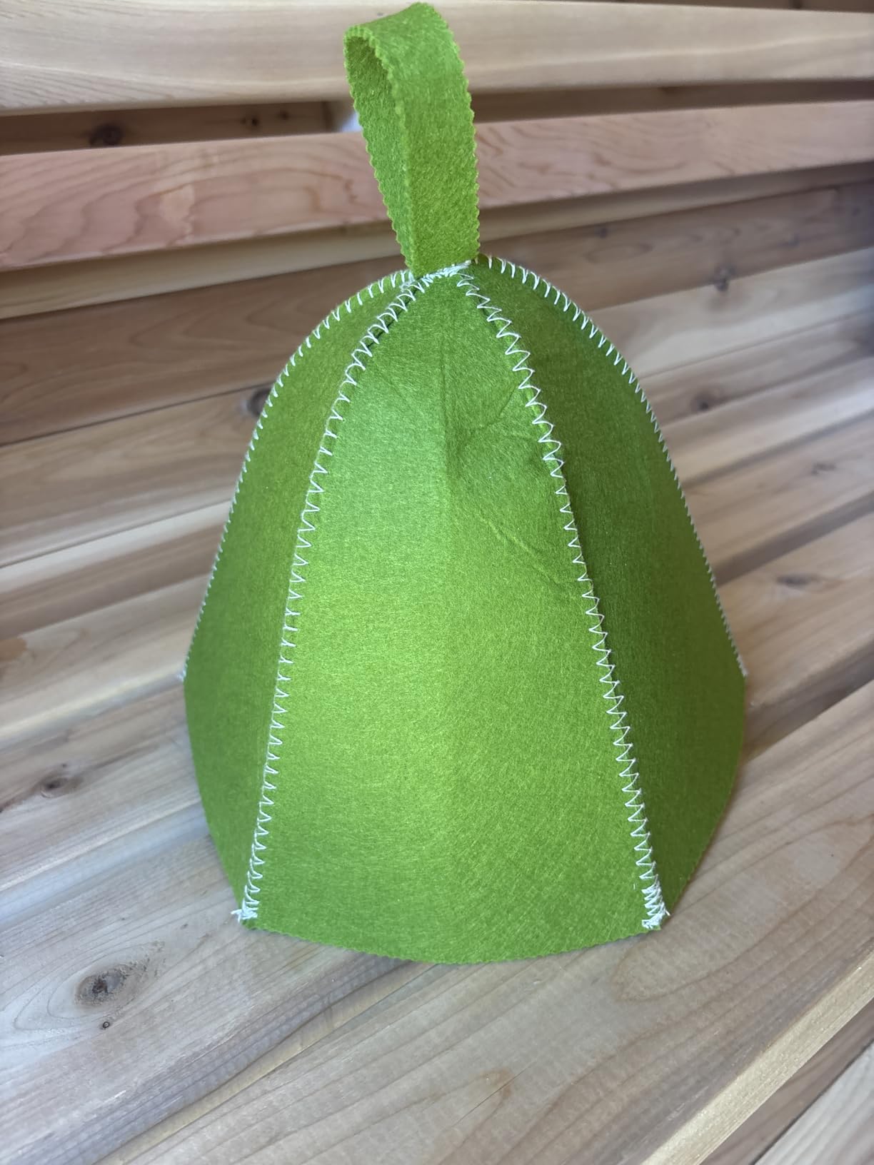 JaGely Sauna Hat for Men Women Russian Banya Cap customer photo 2