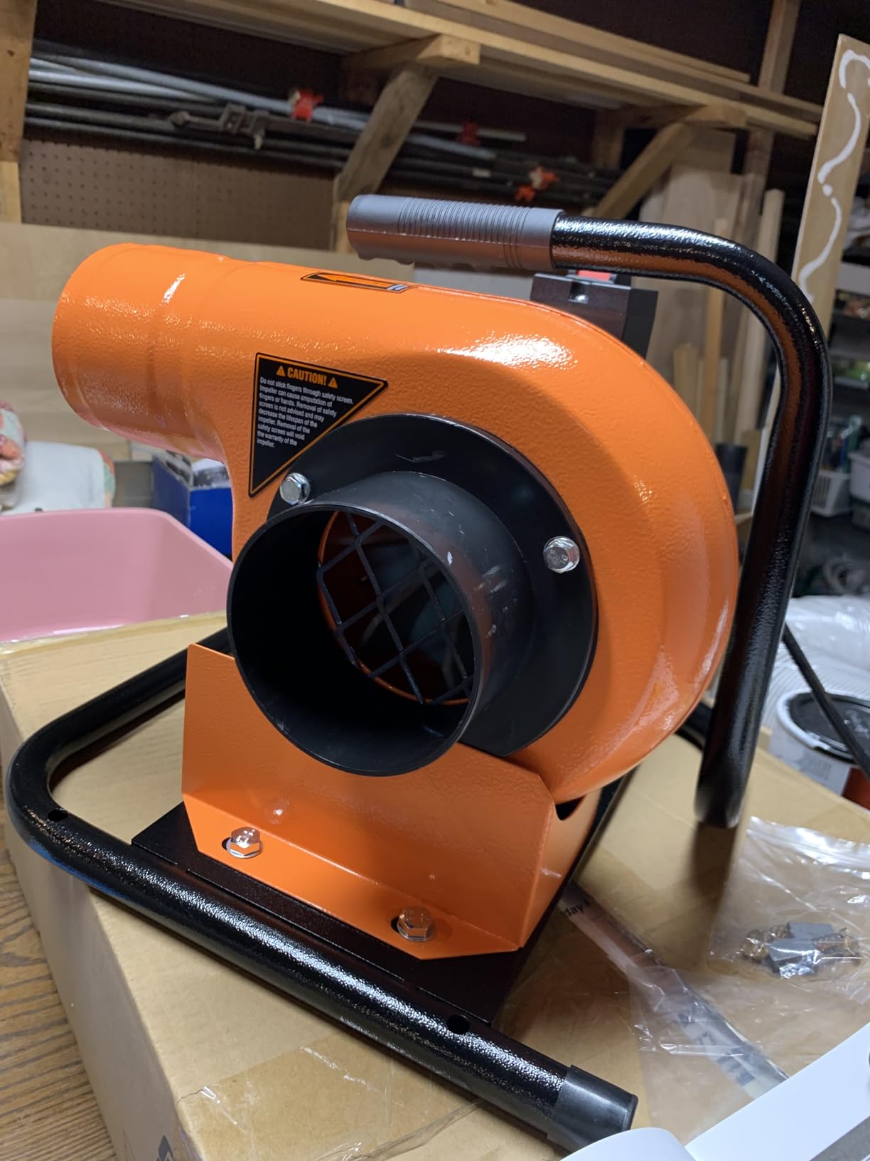 WEN Woodworking Dust Collector, 5.7-Amp Motor with 12-Gallon Bag, Mobile Base, and Optional Wall Mount (DC3401) customer photo 2