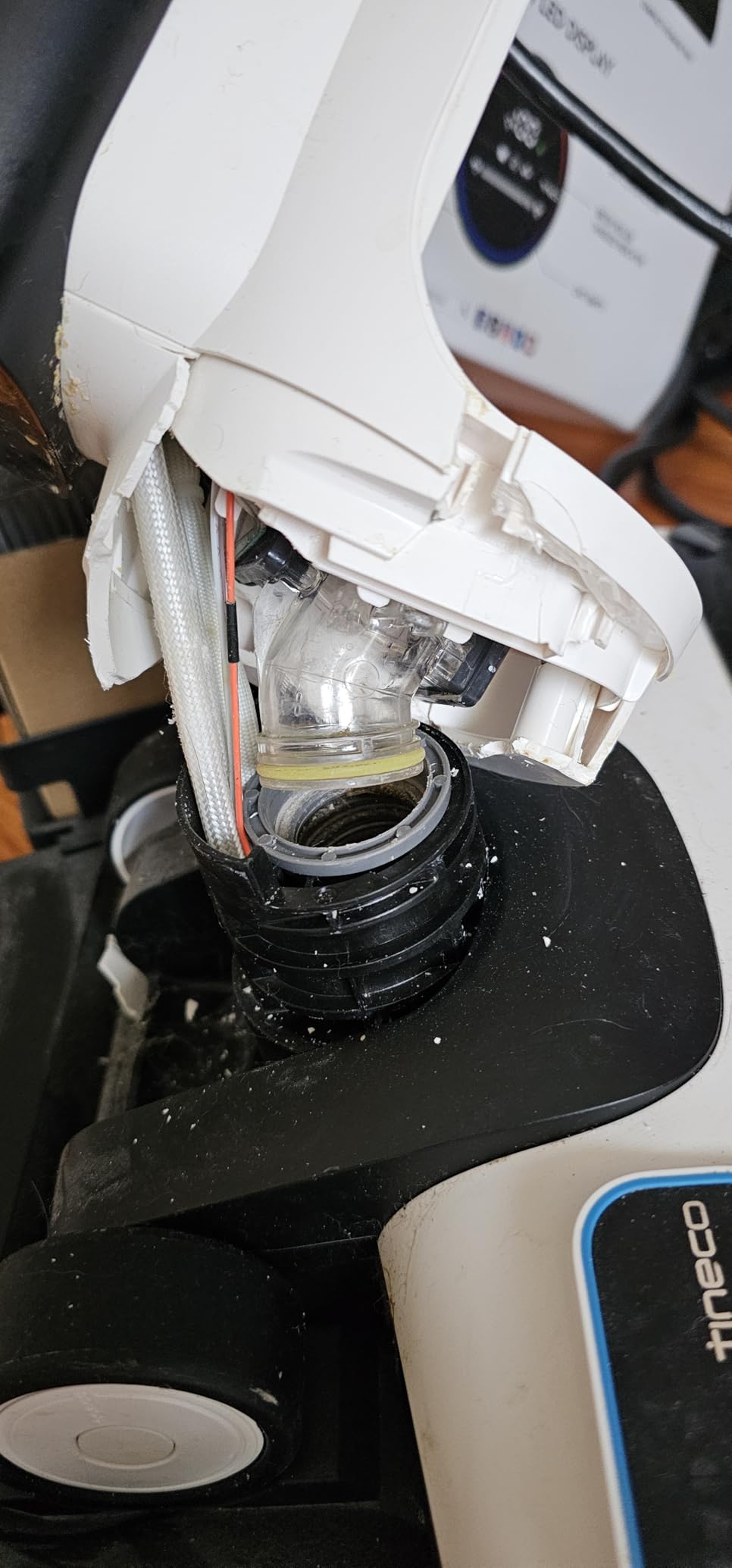 Corded Wet Dry Vacuum Steam Mop All-in-one, Hardwood Floor Cleaner Great for Sticky Messes, Floor ONE S5 Steam Smart for Hard Floors with Digital Display and Long Run Time customer photo 2