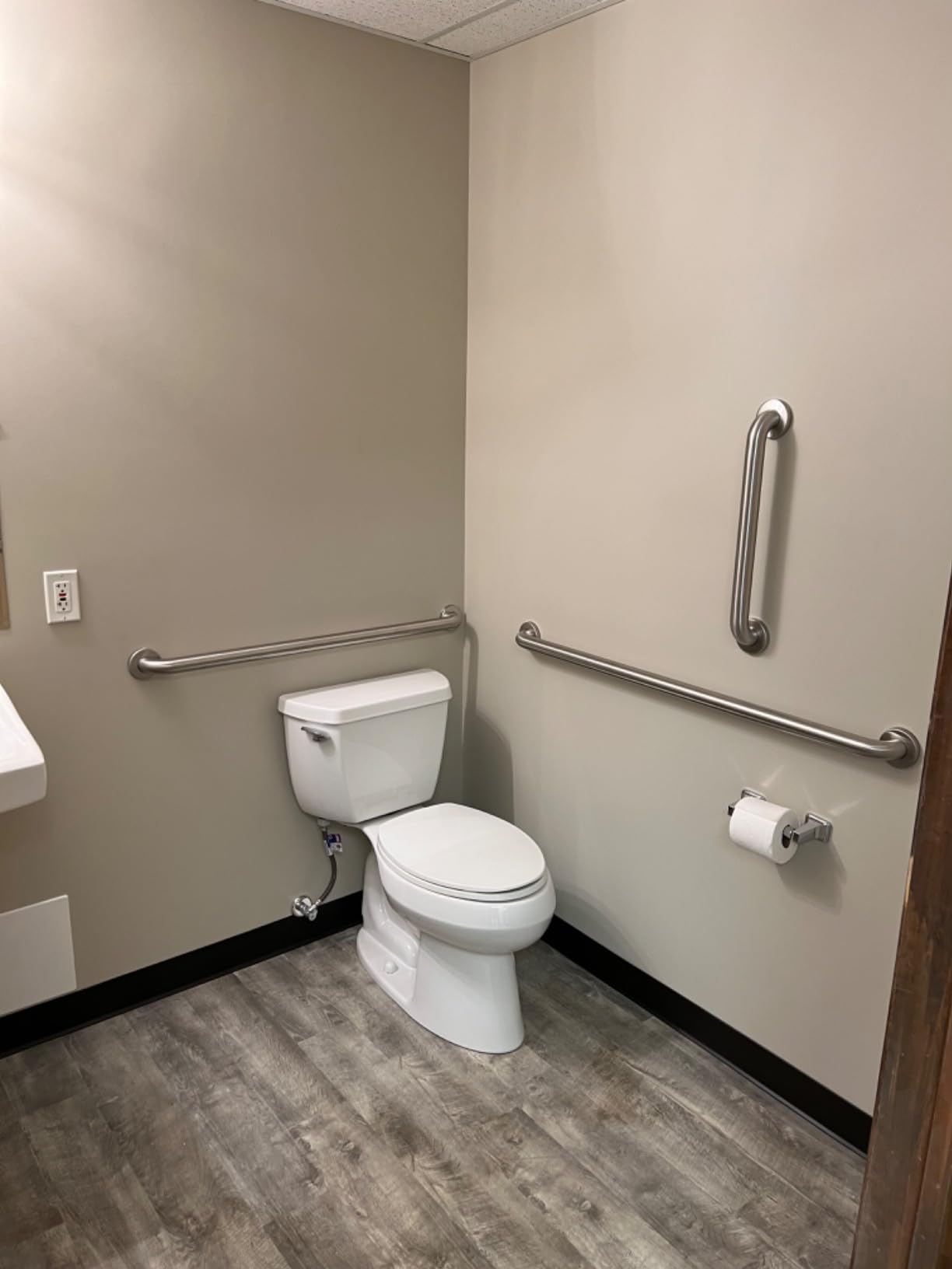 Prestige Commercial Grab Bar Bundle 3-Pack 1.5in Dia 18/36/42in ADA | Satin-Finish Stainless Steel; 1.5in Diameter; lengths 18/36/42in; 3-piece assortment; ADA compliant customer photo 1