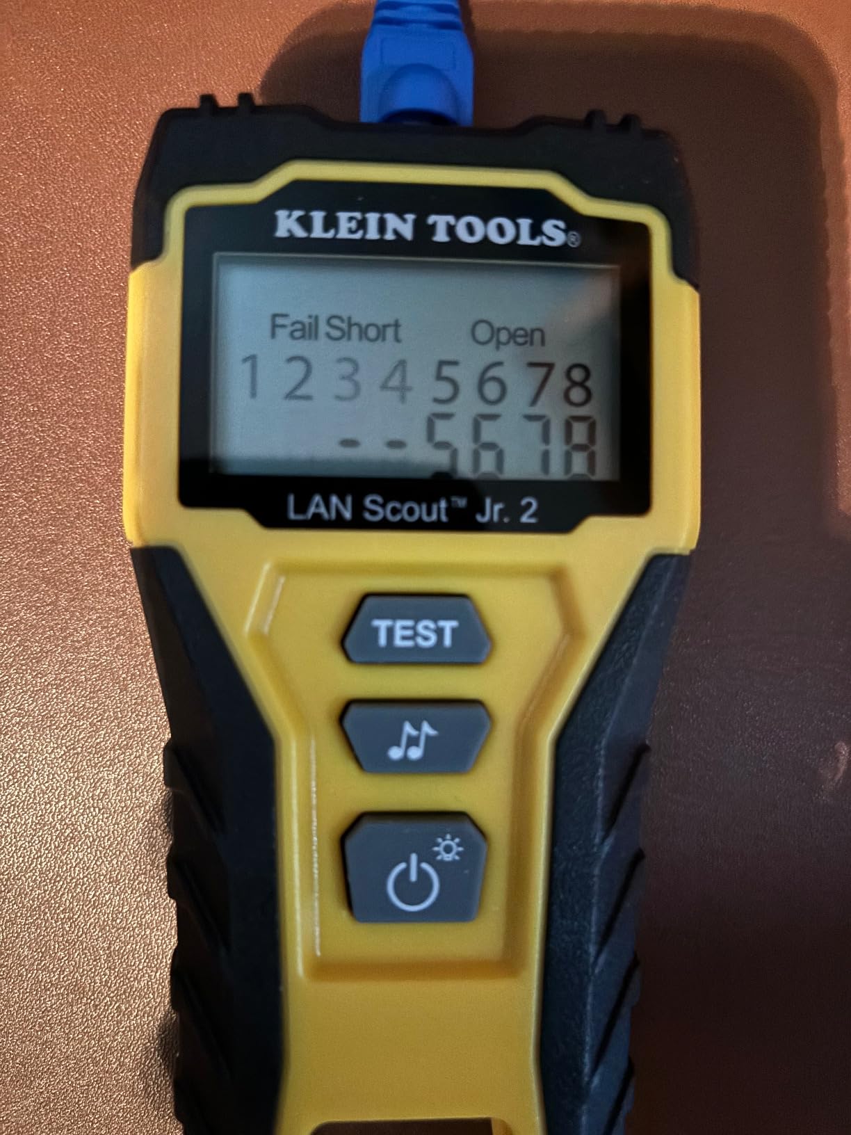 Klein Tools 80072 RJ45 Cable Tester Kit with LAN Scout Jr. 2, Coax Crimper / Stripper / Cutter Tool and 50-Pack Pass-Thru Modular Data Plugs customer photo 2