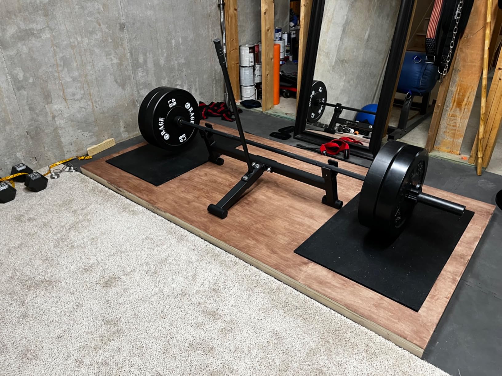 Deadlift Jack Bells of Steel - 2.0 Long Handle Nylon Roller UHMW, 800 lb customer photo 1