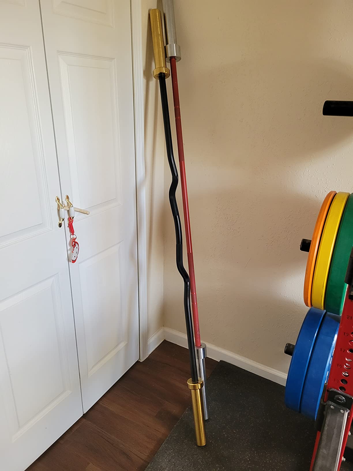 Rackable Curl Bar [Bells of Steel] Extra Curved Weight Bar Curl Barbell | Joint-Friendly Curling Bars for Weight Lifting customer photo 1