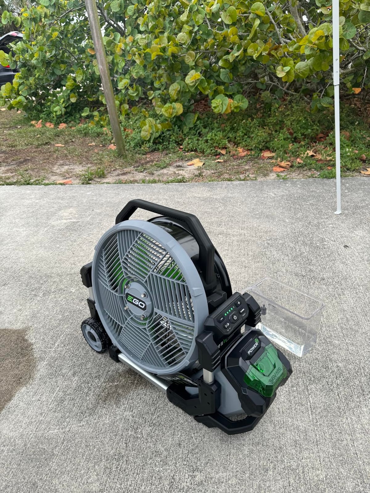 EGO POWER+ Portable Misting Fan, Outdoor Electric 18