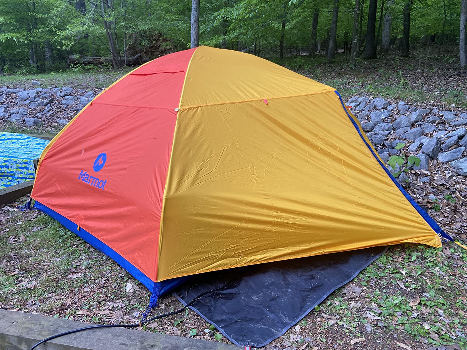 Marmot Limelight 3-Person Tent - Lightweight Freestanding Shelter - Backpacking & Camping Adventures - Solar/Red Sun, 3 Person customer photo 1