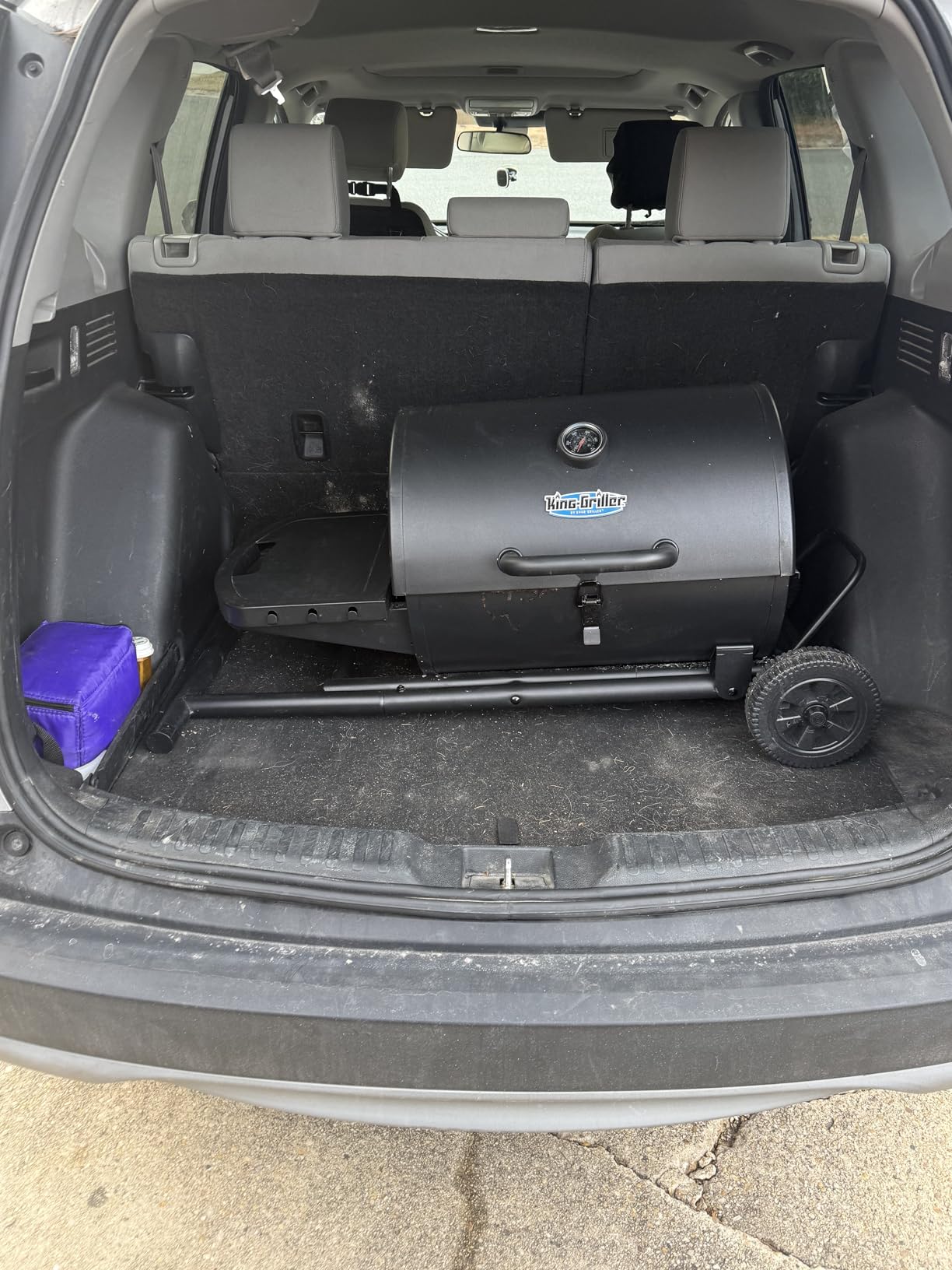 Char-Griller E1816 King-Griller Gambler Portable Charcoal Grill in Black customer photo 1