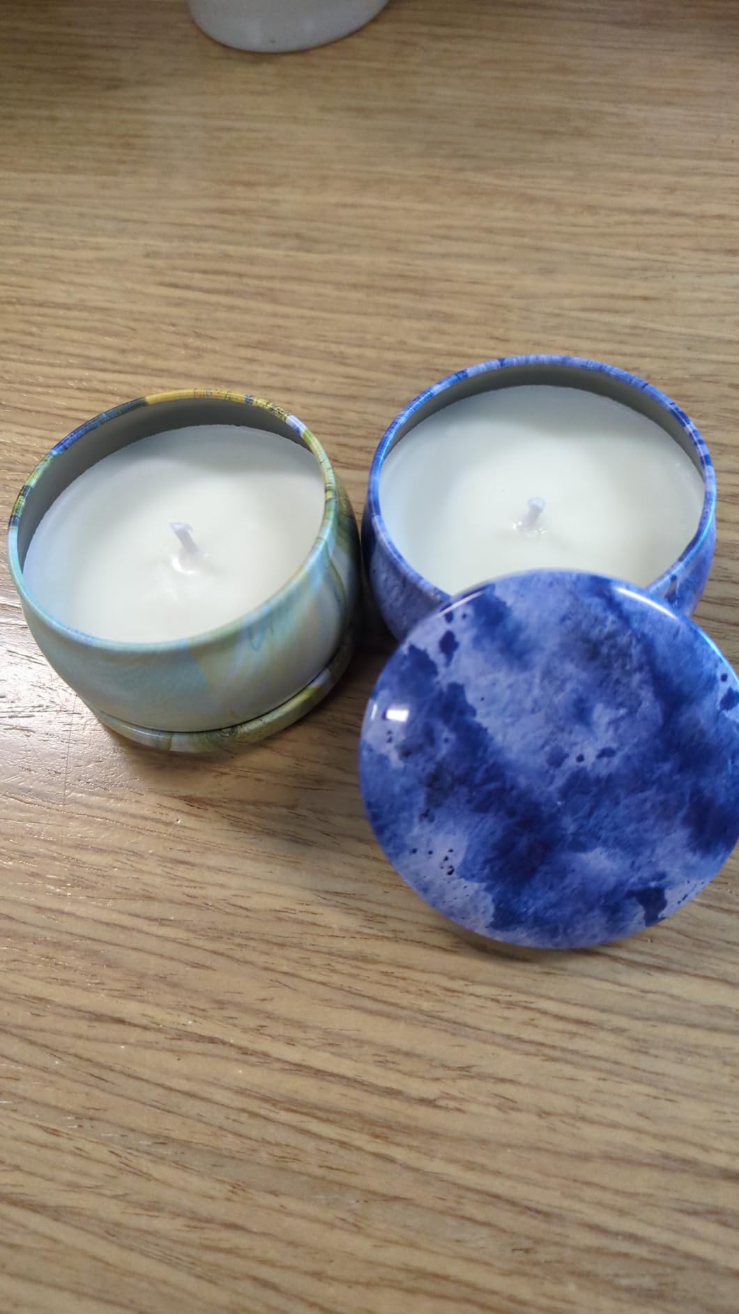 Ksedcon Electric Wax Melter for Candle Making with Pouring Spout, Non-Stick Small Candle Melting Pot customer photo 1