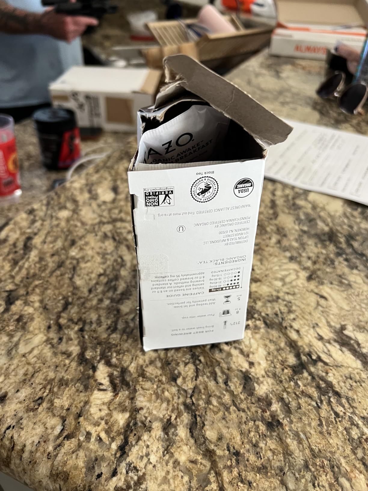 TAZO Organic Awake English Breakfast Black Tea Bags, 96 Total Bags customer photo 1