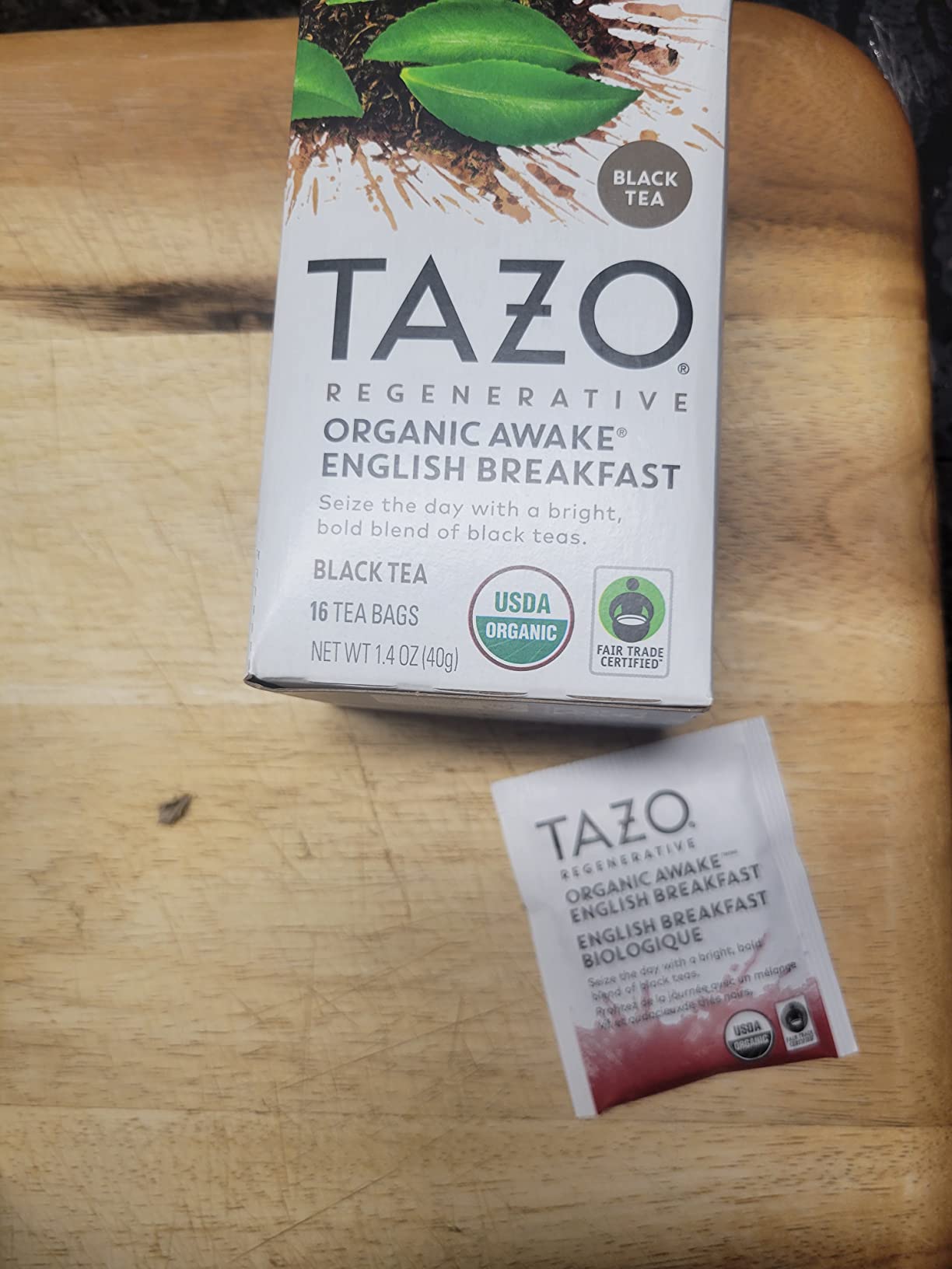 TAZO Organic Awake English Breakfast Black Tea Bags, 96 Total Bags customer photo 2