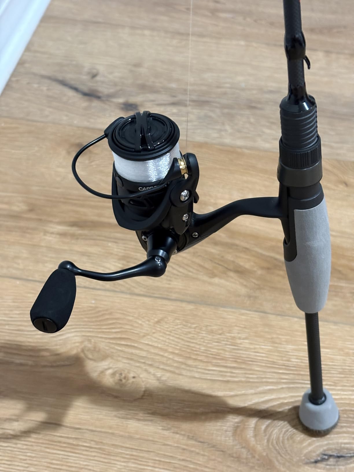 Piscifun Carbon X II Ultralight Spinning Reel, Light to 5.5oz | 10+1 BB, upgraded carbon frame rotor, 22lb Max Drag, 5.5oz lightweight design, smooth freshwater fishing performance customer photo 1