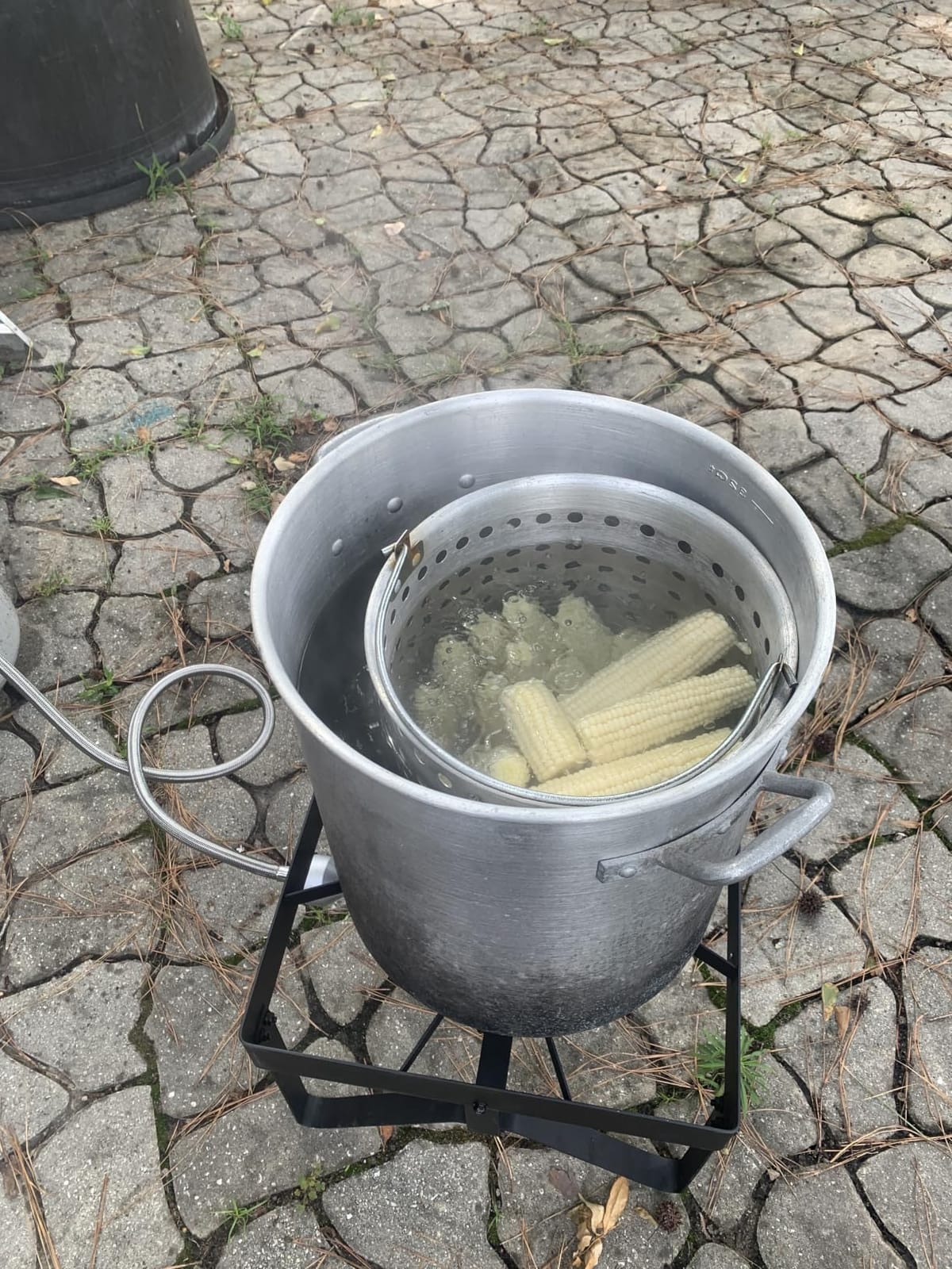 GasOne B-5200K Outdoor Cooker with High Pressure Steel Braided Hose Propane Burner Camp Stove customer photo 2