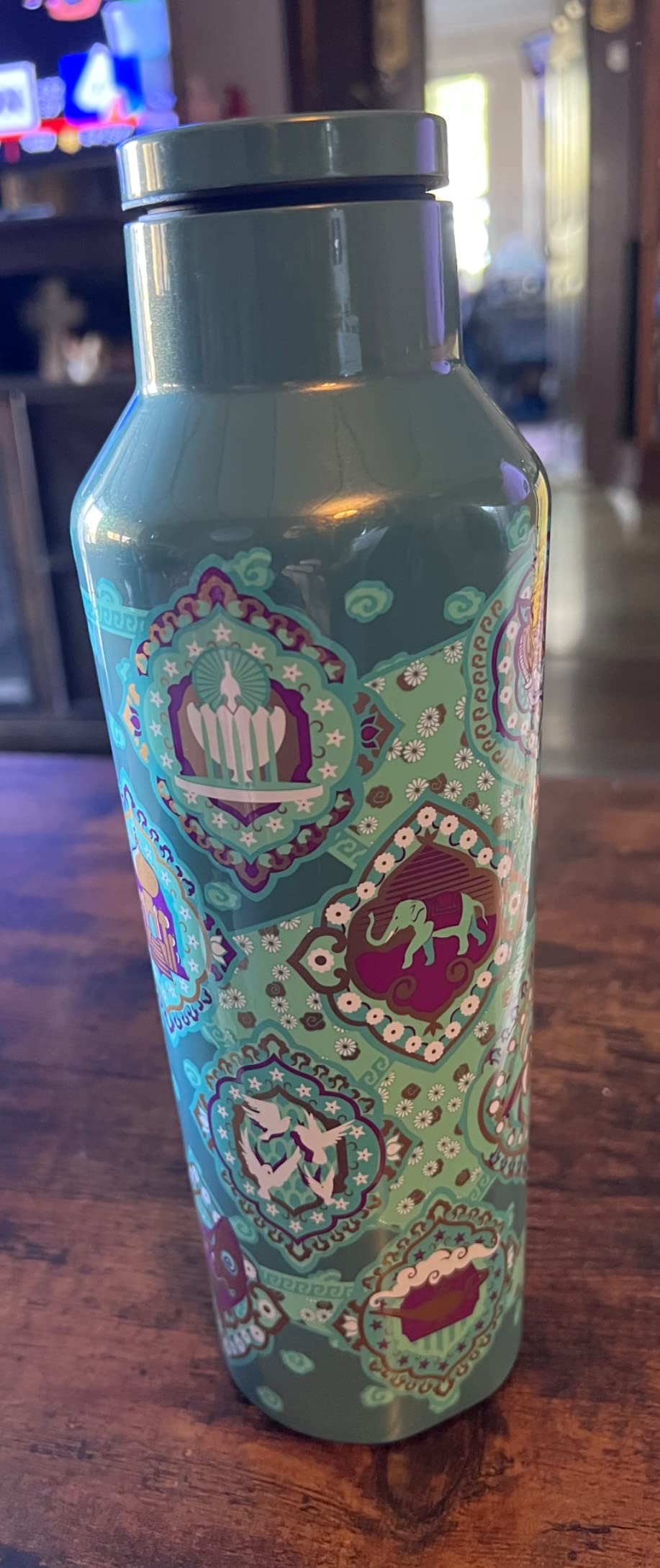 Corkcicle Disney Princess Jasmine Insulated Canteen Travel Water Bottle, Triple Insulated Stainless Steel, Keeps Beverages Cold for 25 Hours or Warm for 12 Hours, 20oz customer photo 1