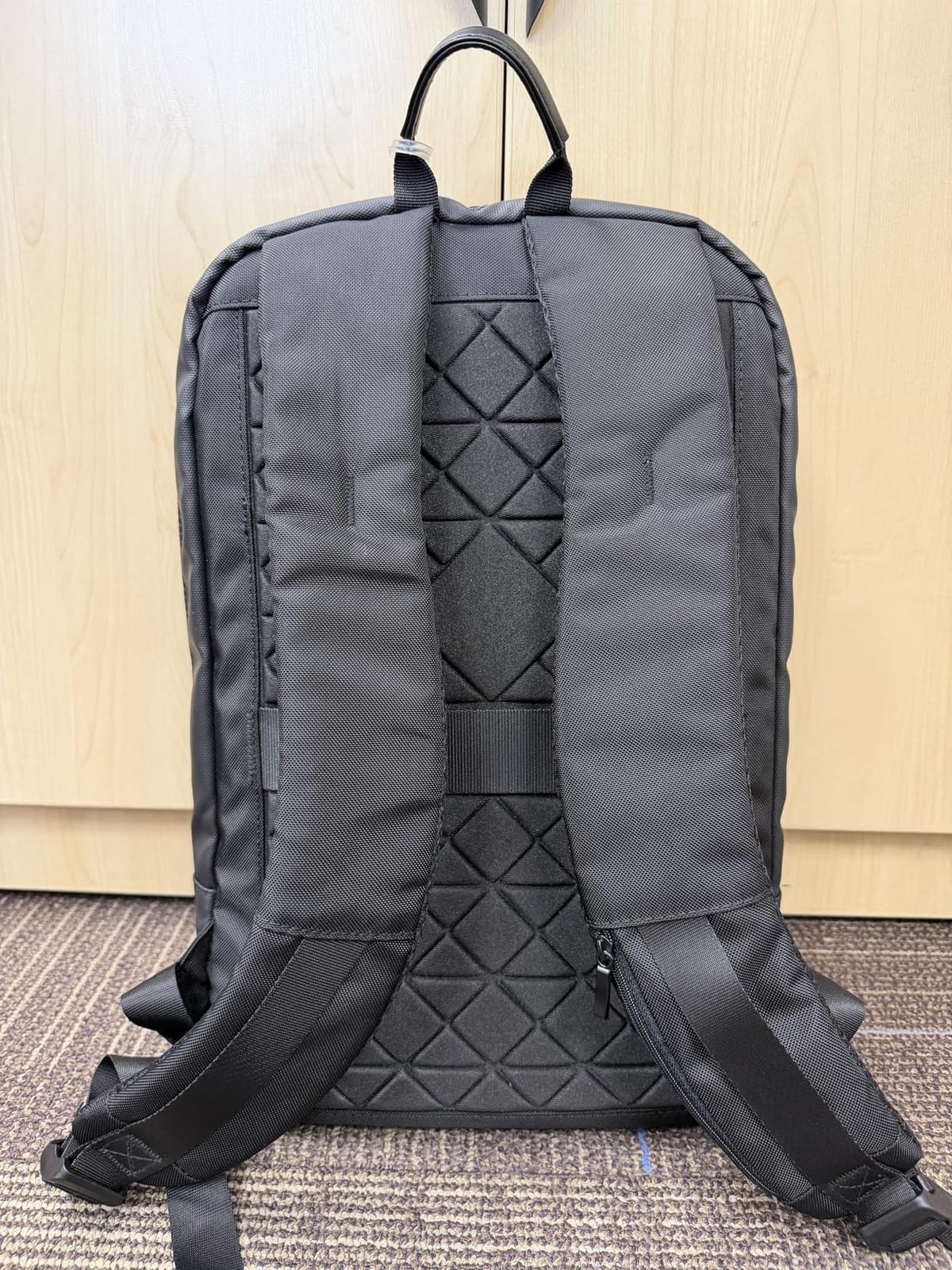 hk Backpack for Men Business Slim Laptop Bag | Anti Theft Travel Backpacks 15.6 Inch Laptop Water Resistant Computer Bag for Work Office College, Black customer photo 1
