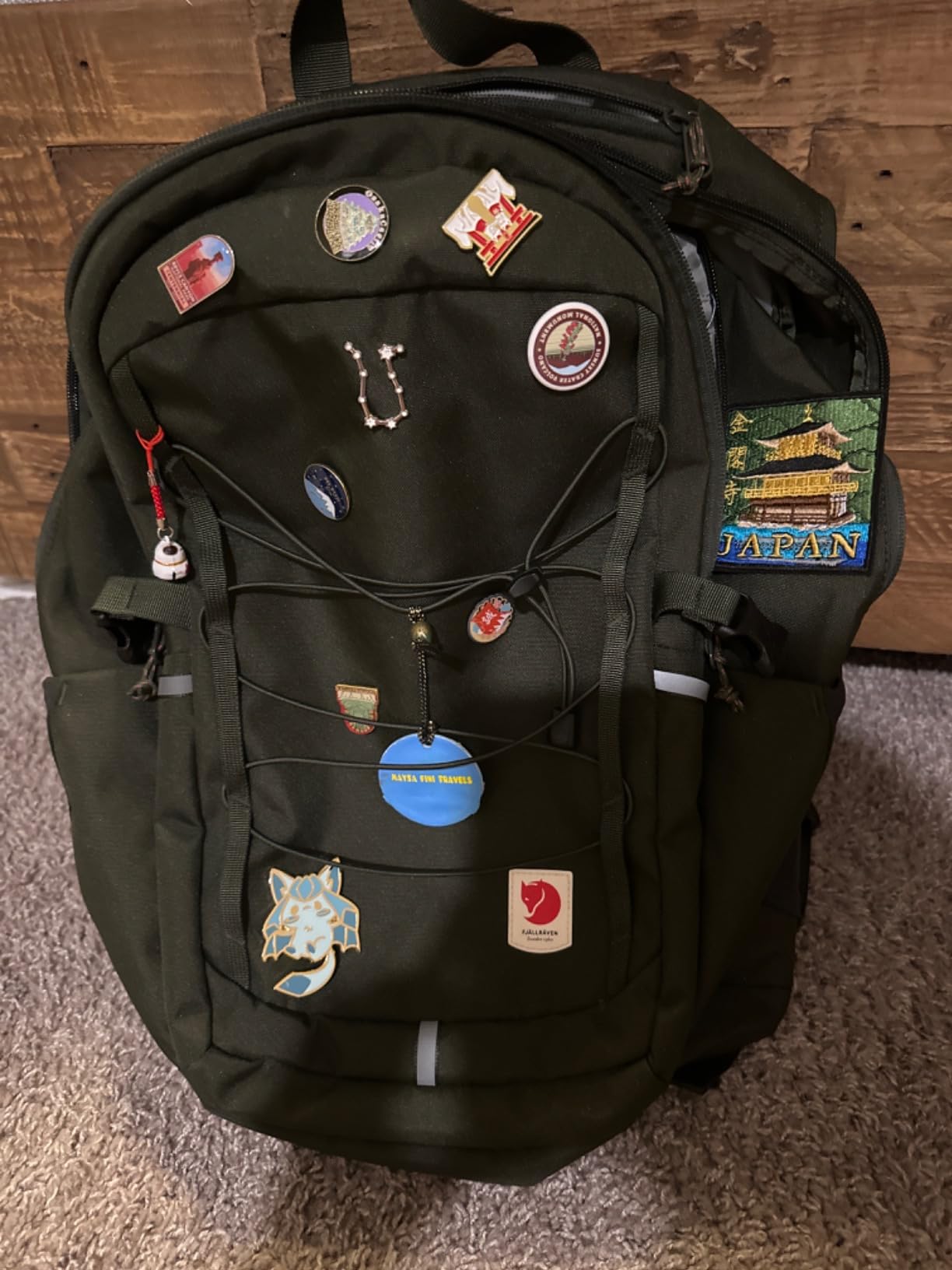 Fjallraven Skule 28 Backpack - Spacious Storage, Padded Back Panel, Breathable Design - Travel, Hiking, Navy customer photo 2