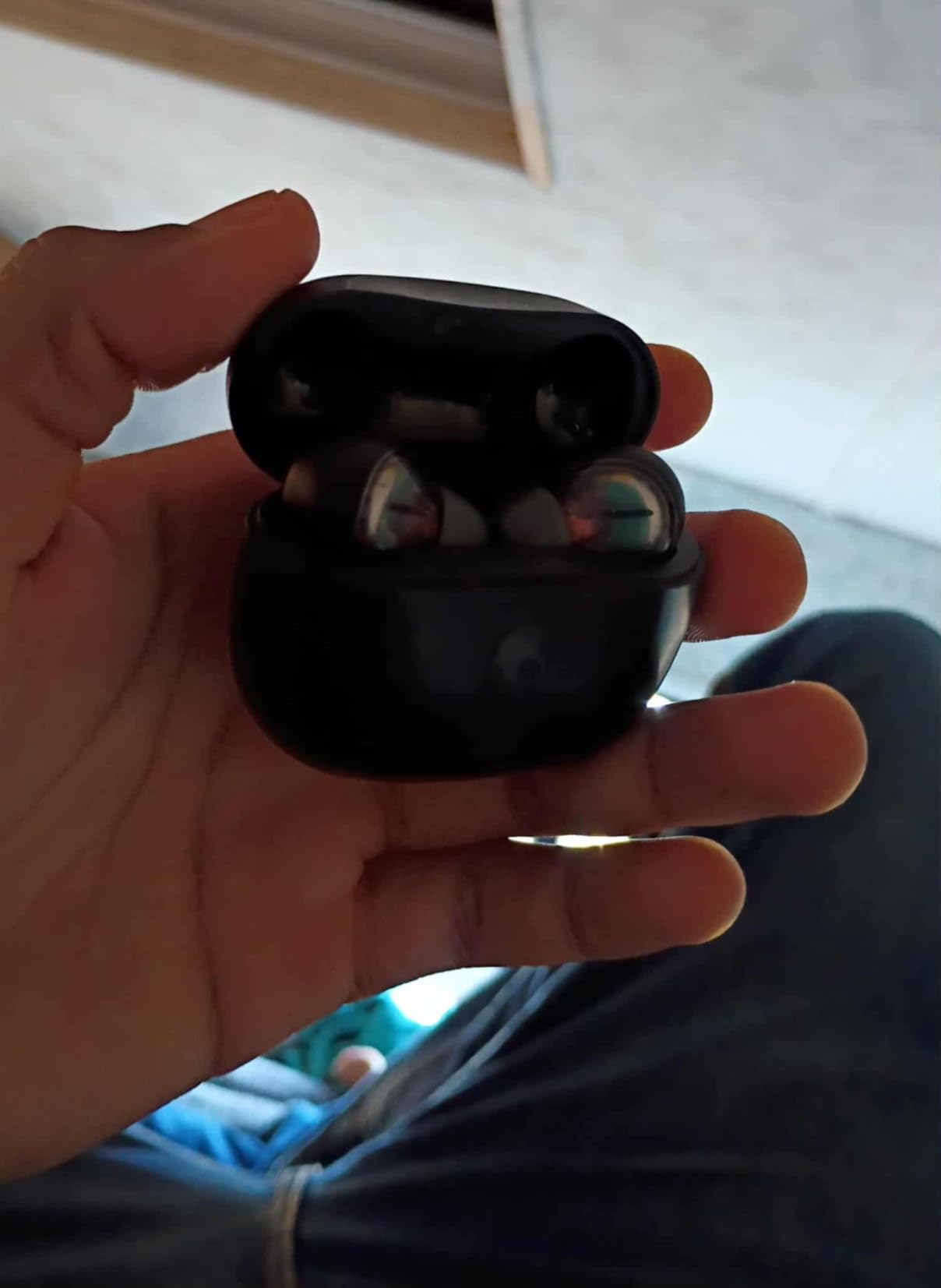 Skullcandy Rail Wireless In-Ear Bluetooth Earbuds - Bone/Orange customer photo 1
