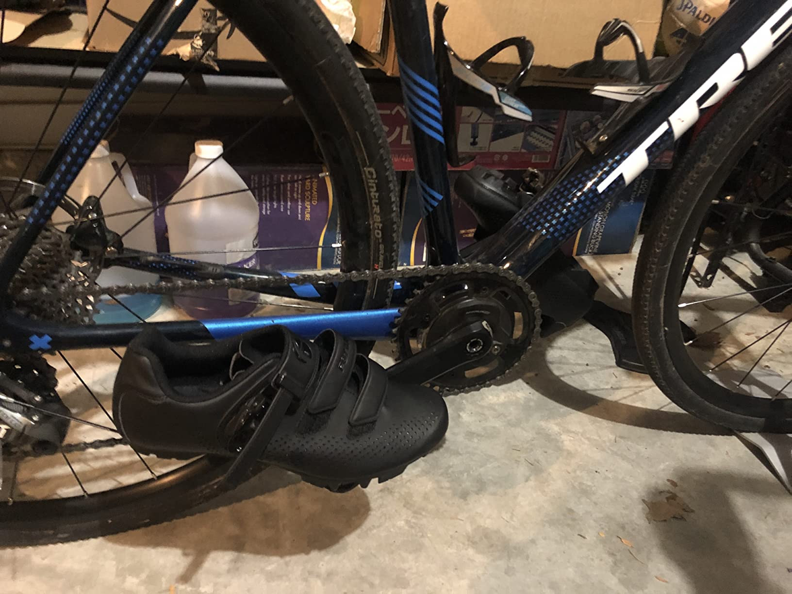 Mens Mountain Bike Cycling Shoes Women, MTB-Shoes Compatible Installation SPD Cleats customer photo 2