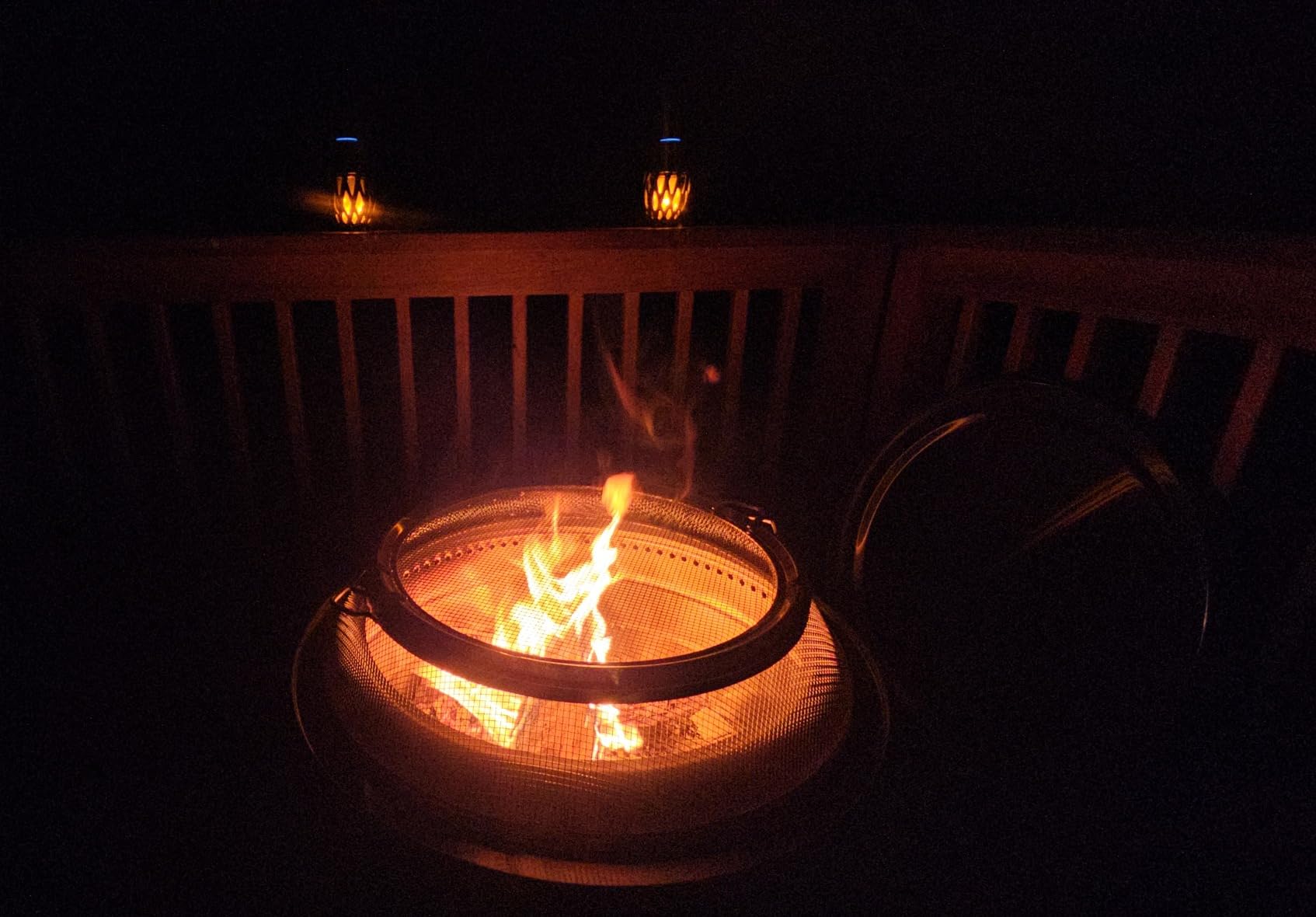 Solo Stove Yukon Backyard Bundle 2.0 | Smokeless Fire Pit with Accessories | 27 Inch Wood Burning Fire Pit, Stainless Steel, Removable Ash Pan, Includes Stand, Shelter, Shield and Lid, 50.85 lb customer photo 1