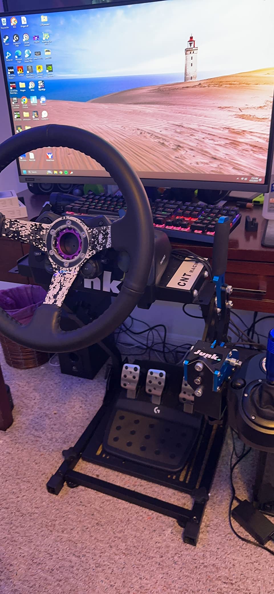 NRG Innovations SRK-LOTH-BK Black Gaming Steering Wheel Hub Adapter Compatible with Logitech G923 G29 G920 G27, 6 X 70mm Bolt Pattern customer photo 2