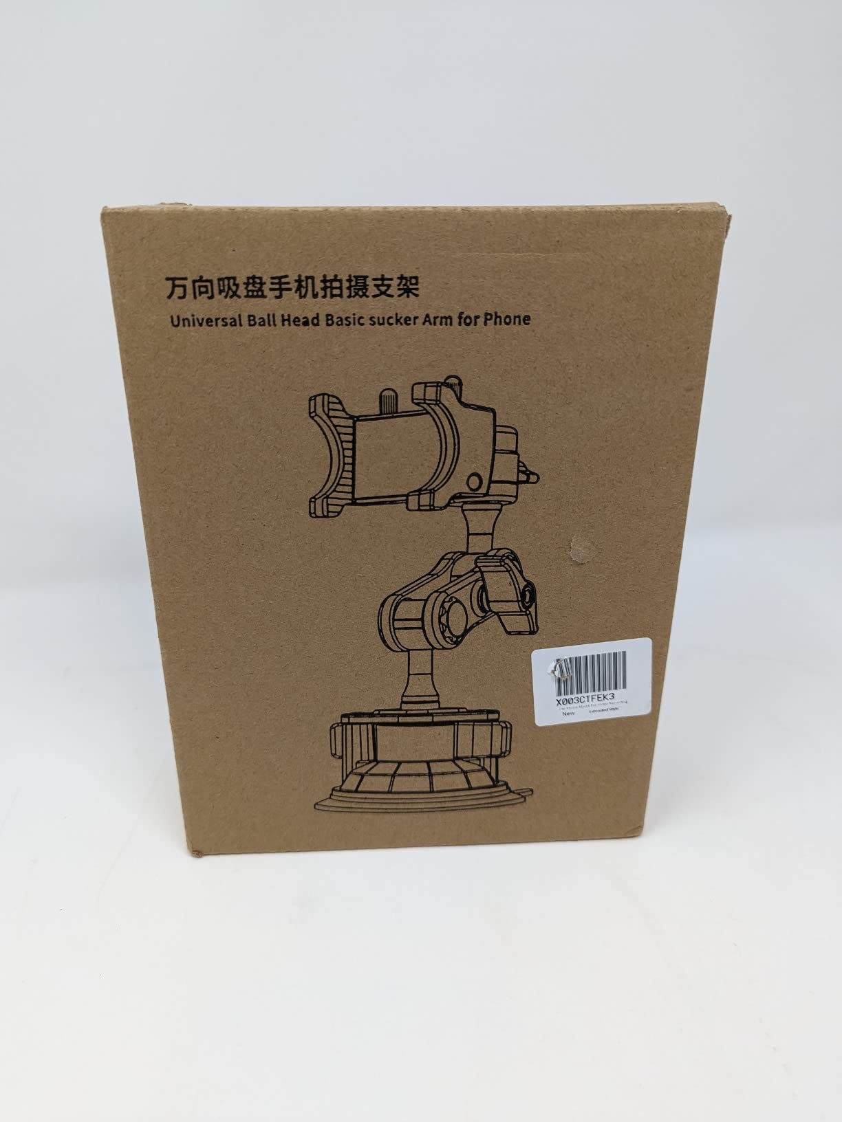Semi Truck Phone Mount for Drivers, 360° Anti-Shake with Extension Rod | Class 8 Cab Suction Mount, Ultra-durable Metal, Fits Most Smartphones or Kenworth, Peterbilt, Freightliner customer photo 1