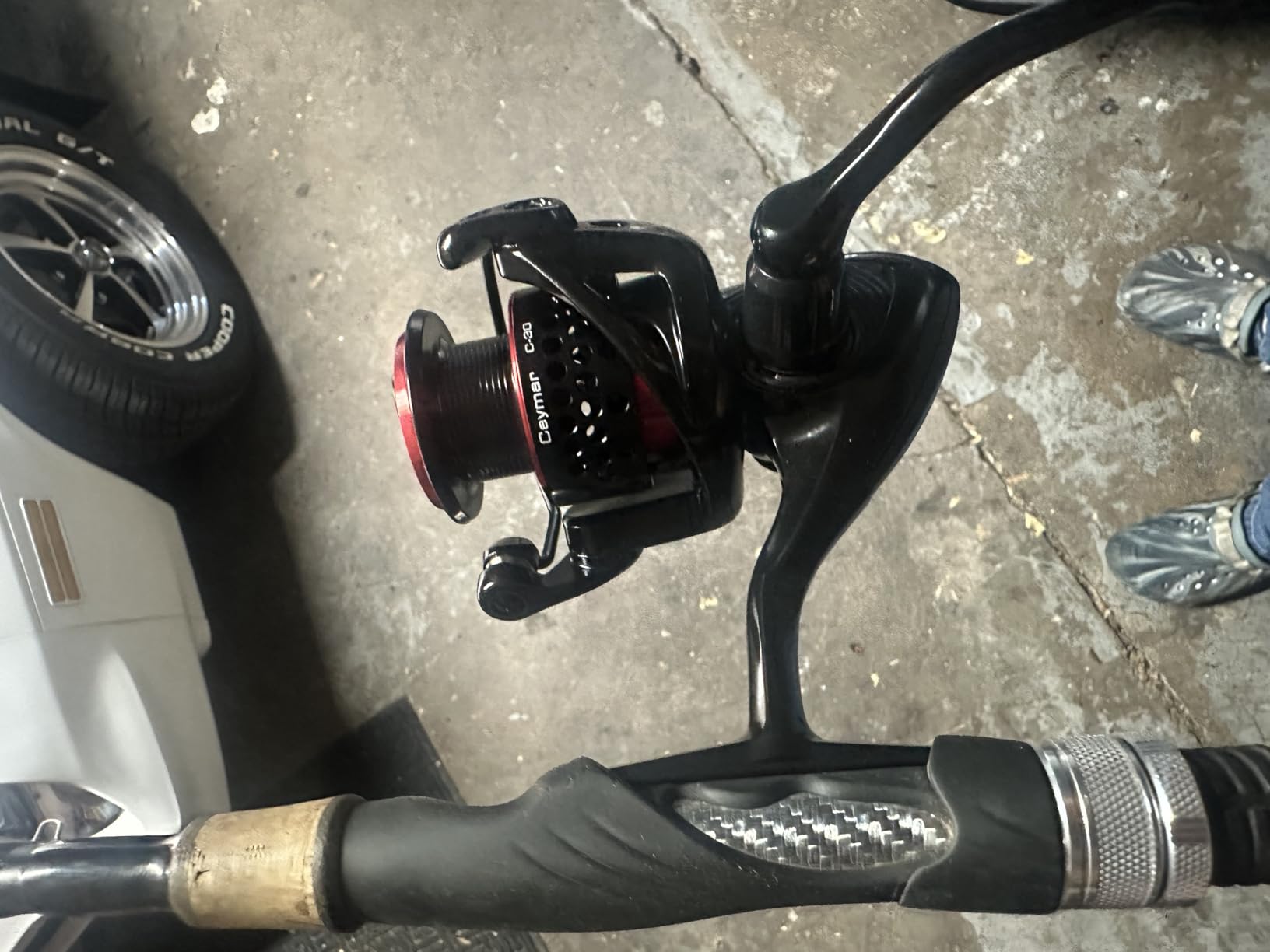Okuma Ceymar Graphite Lightweight All Purpose 8BB Spinning Reel customer photo 1