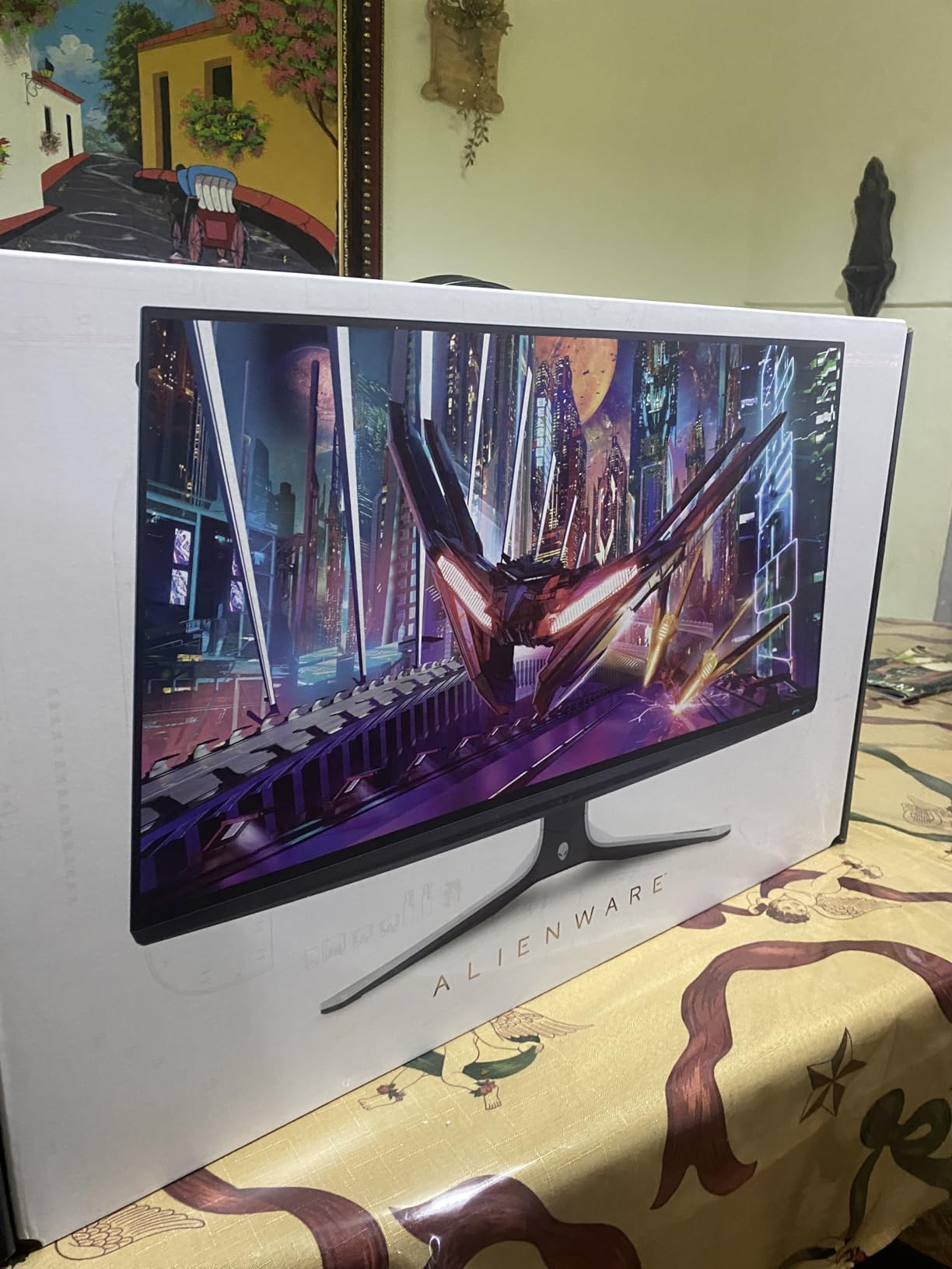 Alienware AW2723DF Gaming Monitor - 27-inch QHD (2560 x 1440) 240Hz, 1ms, NVIDIA G-Sync, Lunar Light customer photo 2