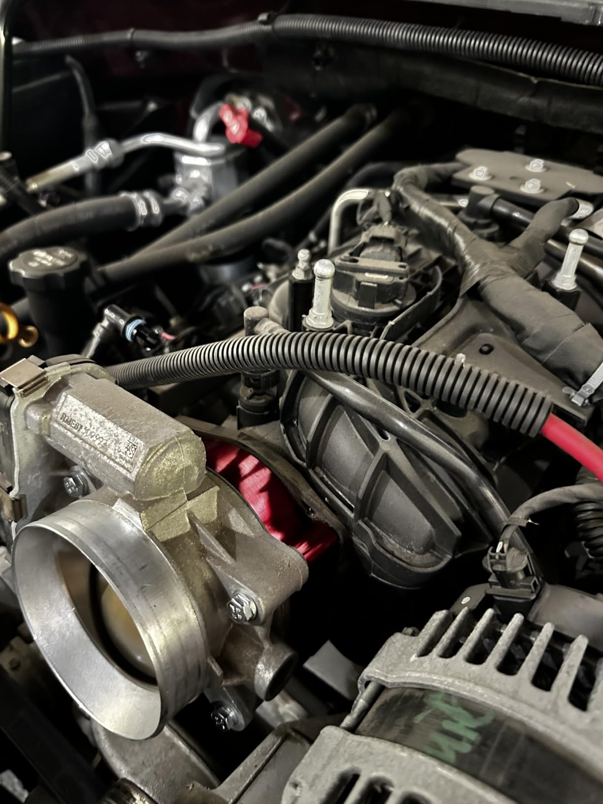 200-617 Throttle Body Spacer Compatible With Chevrolet Silverado GMC Sierra 4.8L 5.3L 6.0L 2007-2013 customer photo 1