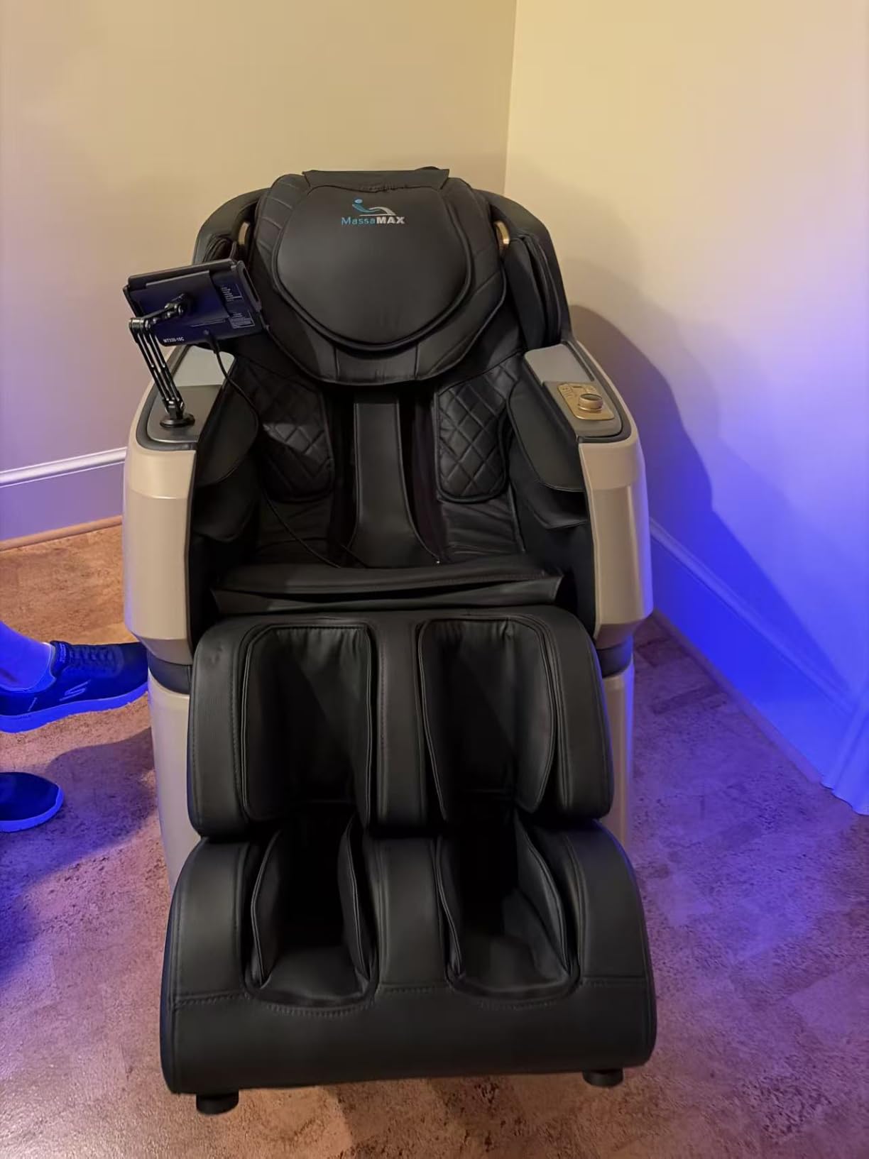 MassaMAX 2026 4D Massage Chair, Full Body Recliner with OTA Cloud Tech, Deep Yoga Stretch, 27 Auto Modes, 55