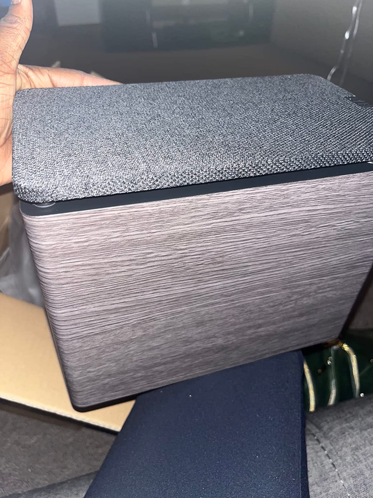 Debut ConneX Powered Bookshelf Speakers with HDMI ARC (Walnut) customer photo 2