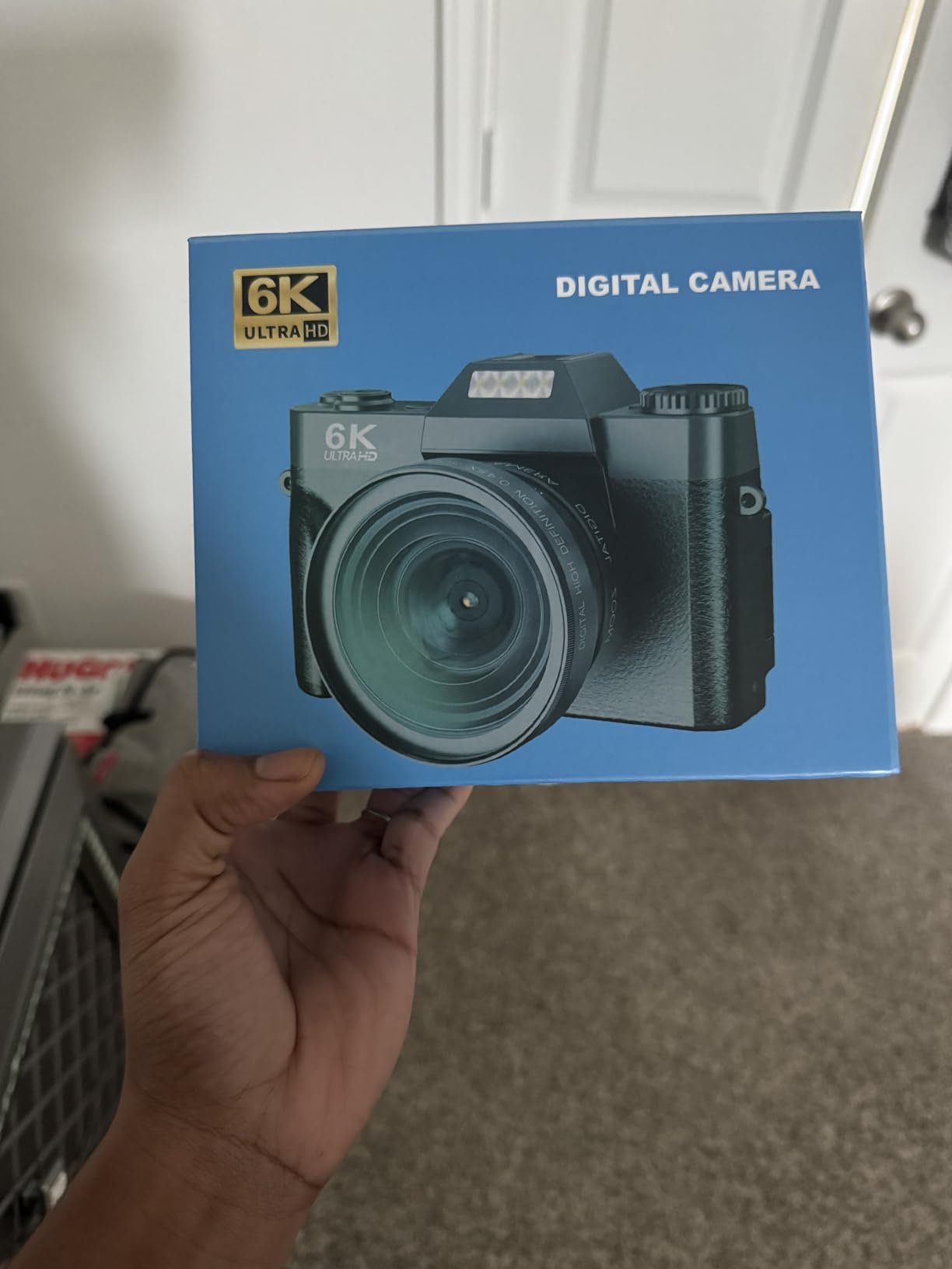 VJIANGER 4K Digital Camera, Vlogging Camera with WiFi & Flip Screen customer photo 2