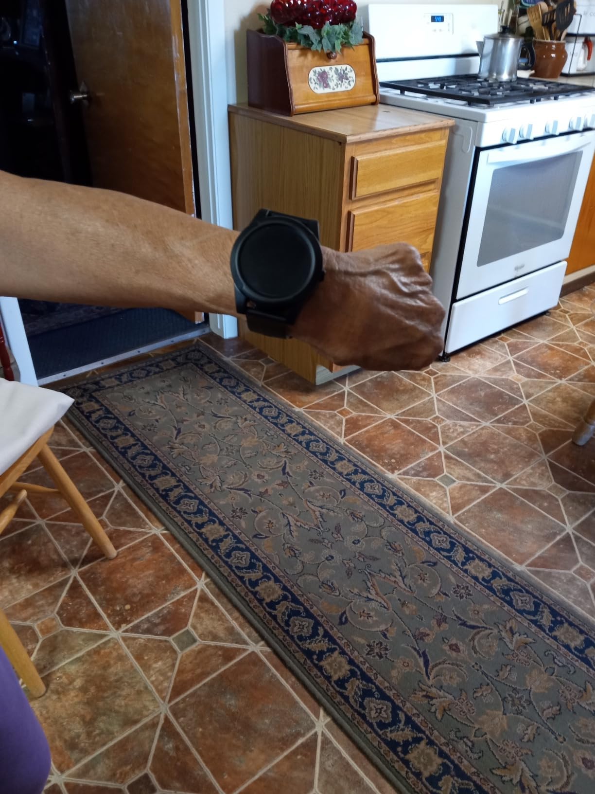 Stride Medical Alert Watch - Assistance Device with GPS Tracking, Emergency Call Button, AT&T Network, Stylish Design customer photo 2